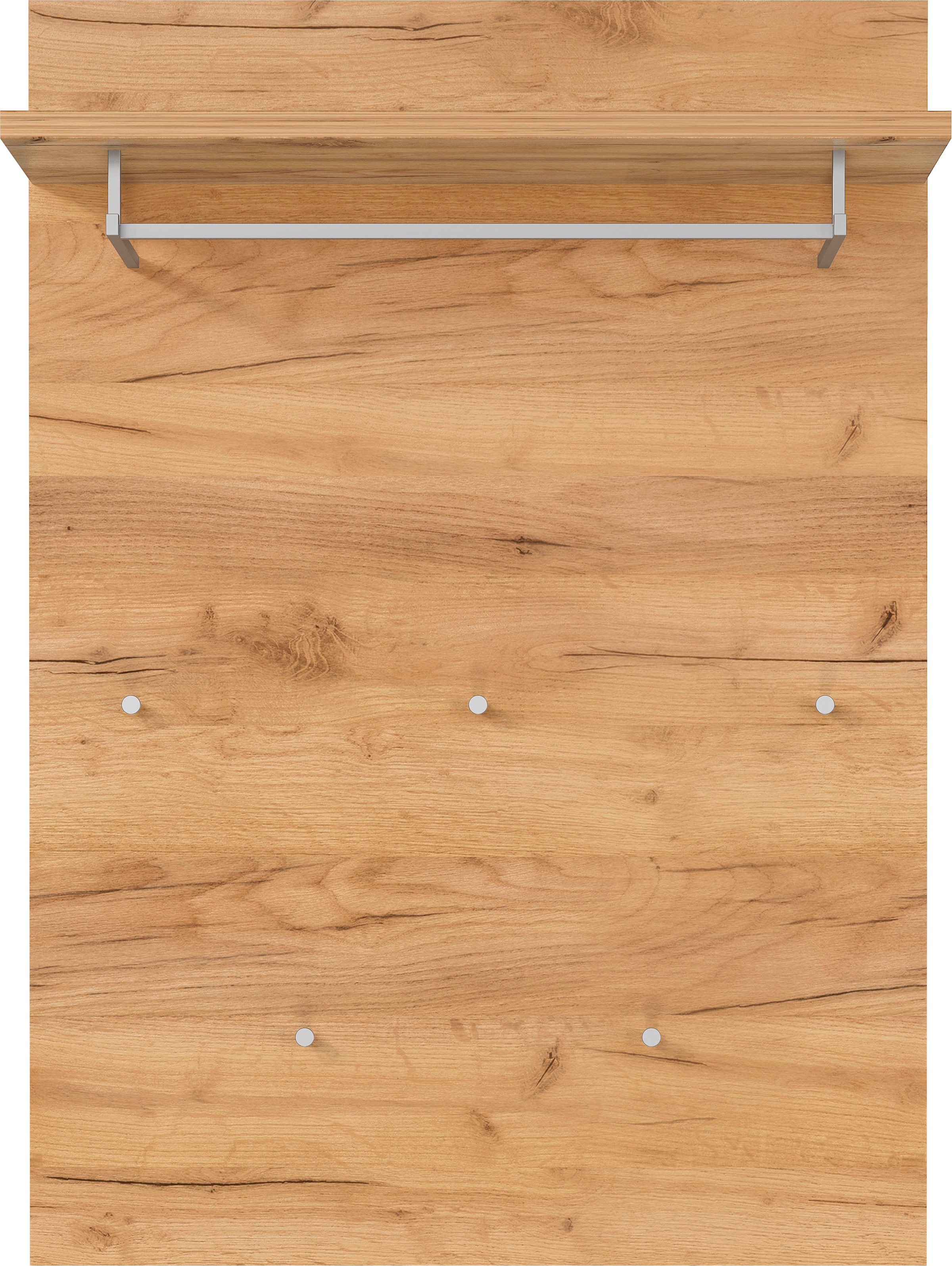 GERMANIA Panneau de vestiaire »Aledo« mit Ablageboden, Kleiderstange und -haken aus Metall