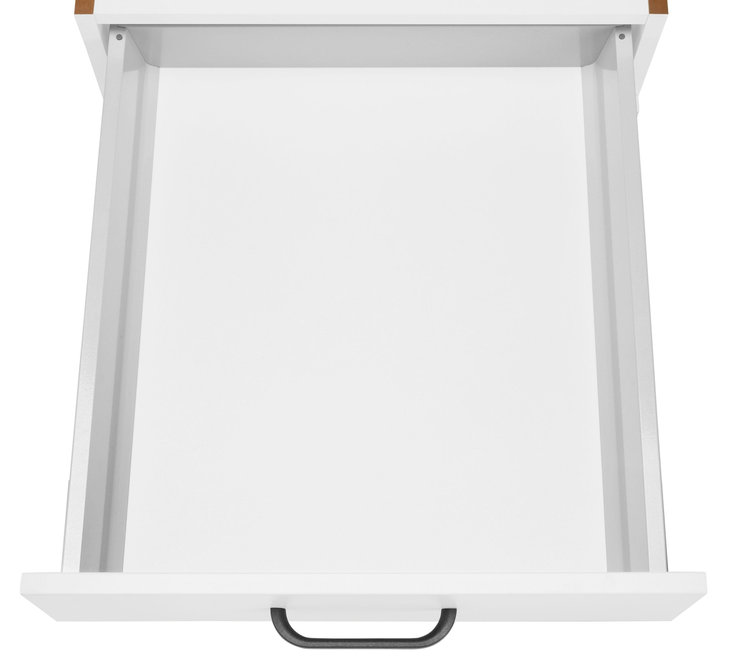 OPTIFIT Armoire basse »Elga« mit Soft-Close-Funktion, Vollauszug, Metallgriffen, Breite 50 cm