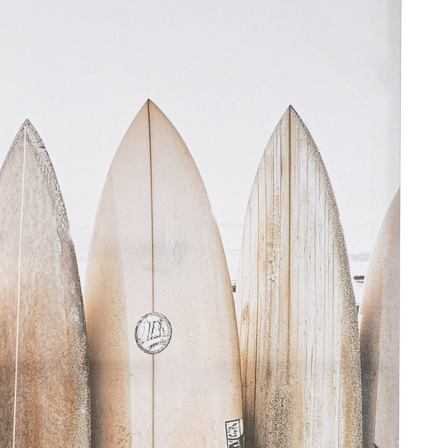 GILDE Tableau métallique »Bild rechteckig Surfbretter« 1 cuis tlg.