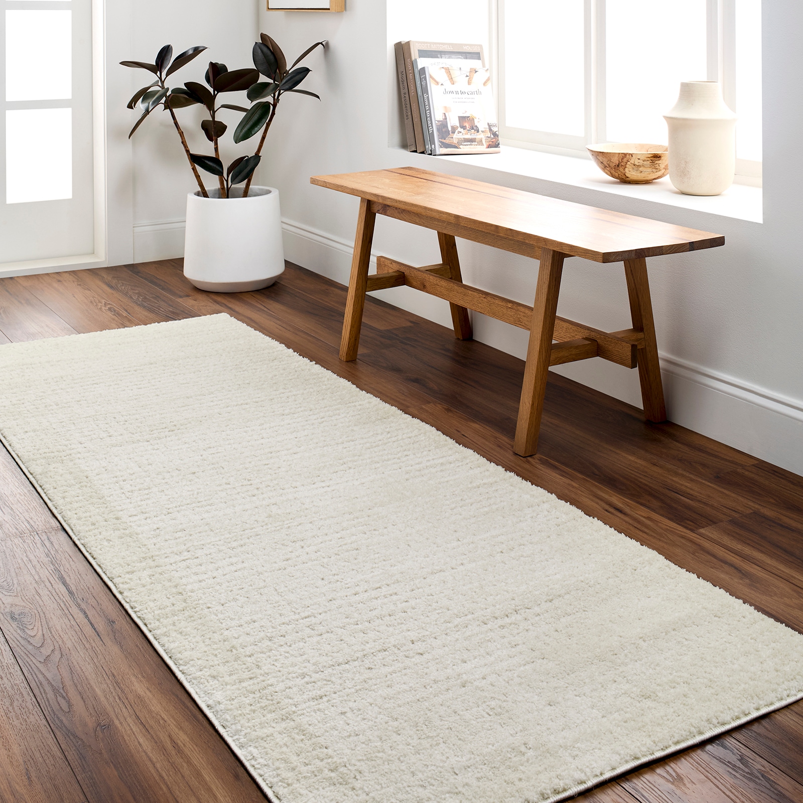 Livabliss Tapis »CAGLIARI« Rectangulaire 14 mm Höhe Skandi Design, Modern Boho Kurzflor Wohnzimmerteppich, Schlafzimmer