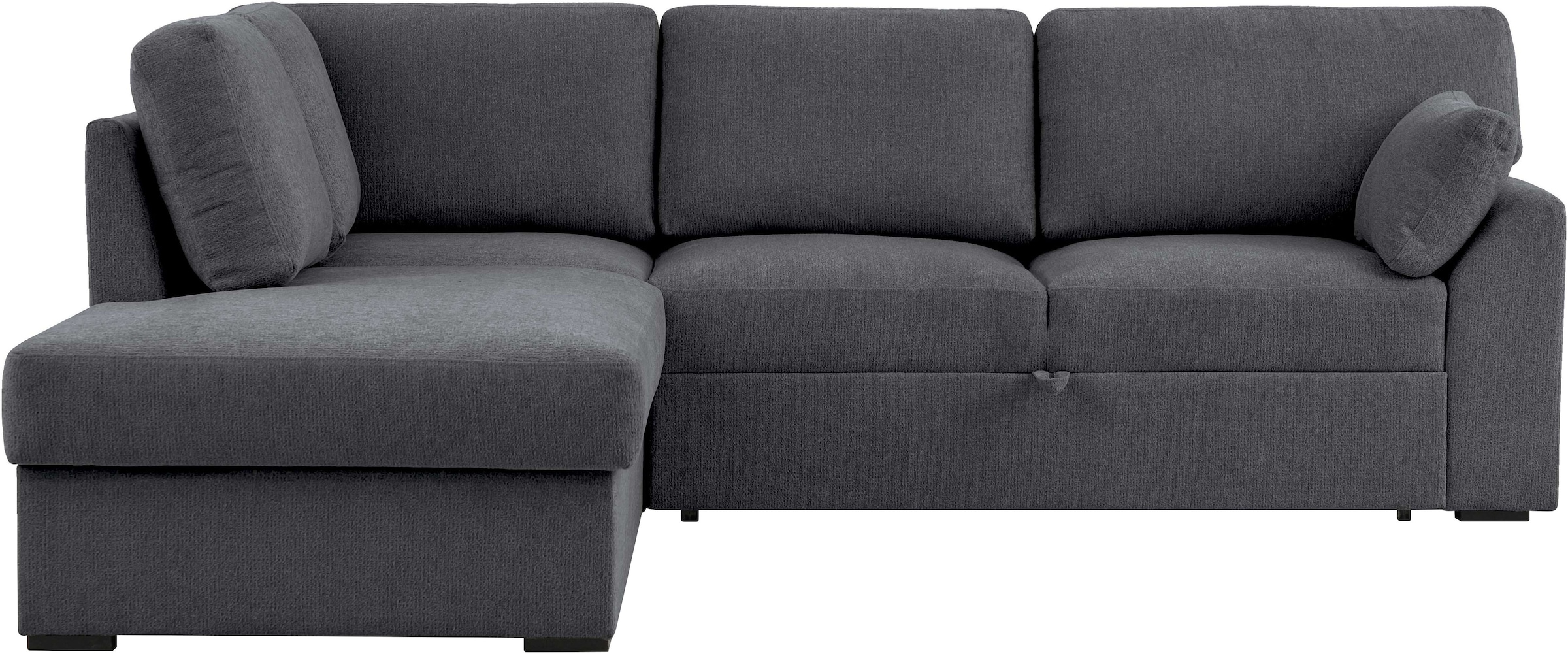 Home affaire Ecksofa »Citry« Breite 242 cm, Chenille, Bettfunktion, Bettkasten, L-Form