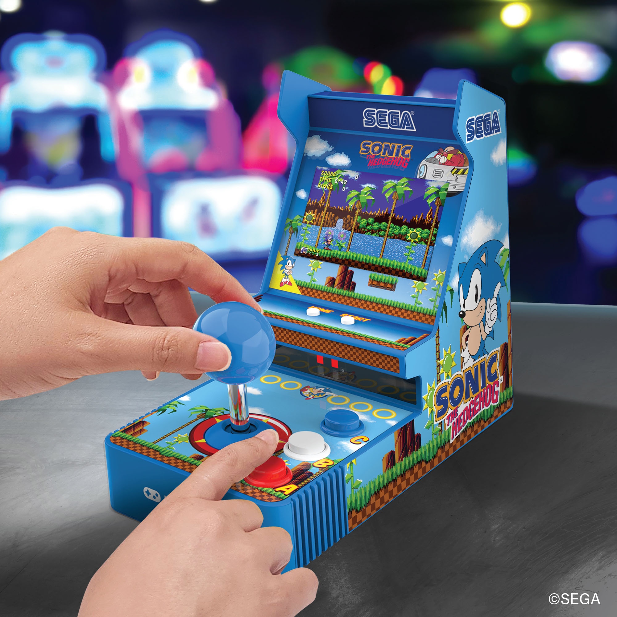 MYARCADE Console rétro »Joystick Player Sonic The Hedgehog«