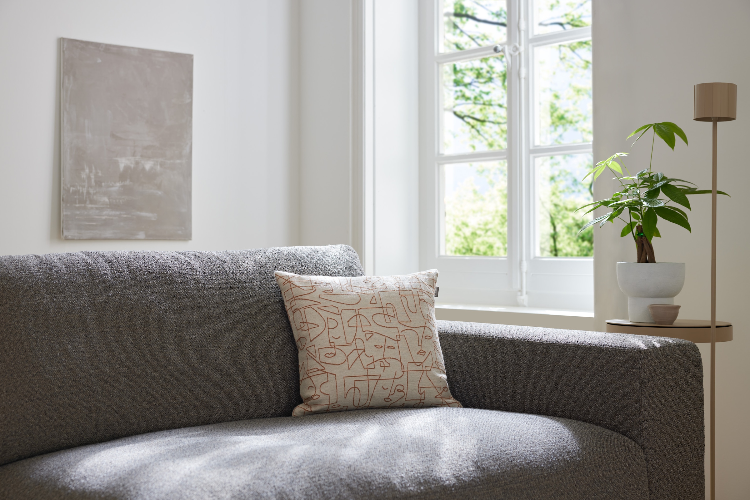 Musterring Dekokissen »Silhouet« mit Leinenanteil