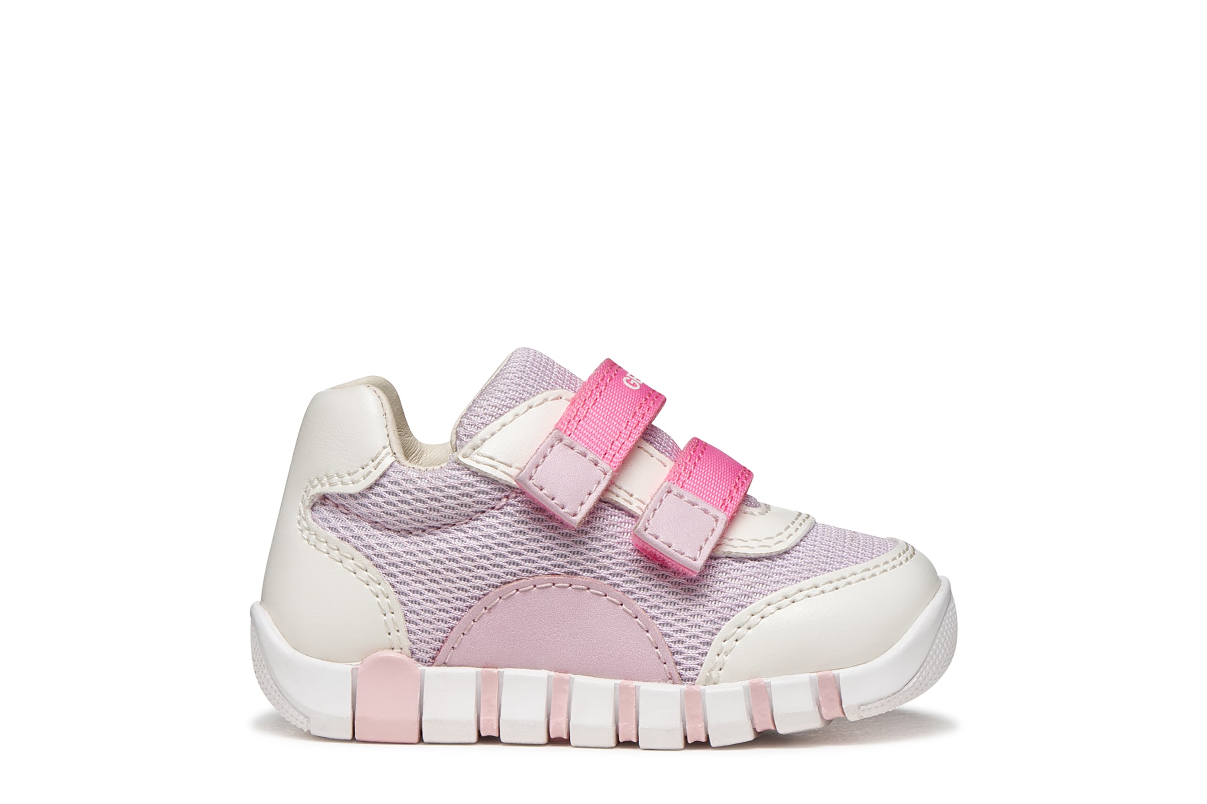 Geox Lauflernschuh »B IUPIDOO GIRL«  Babyschuh im Pastell-Look, Grössenschablone zum Download