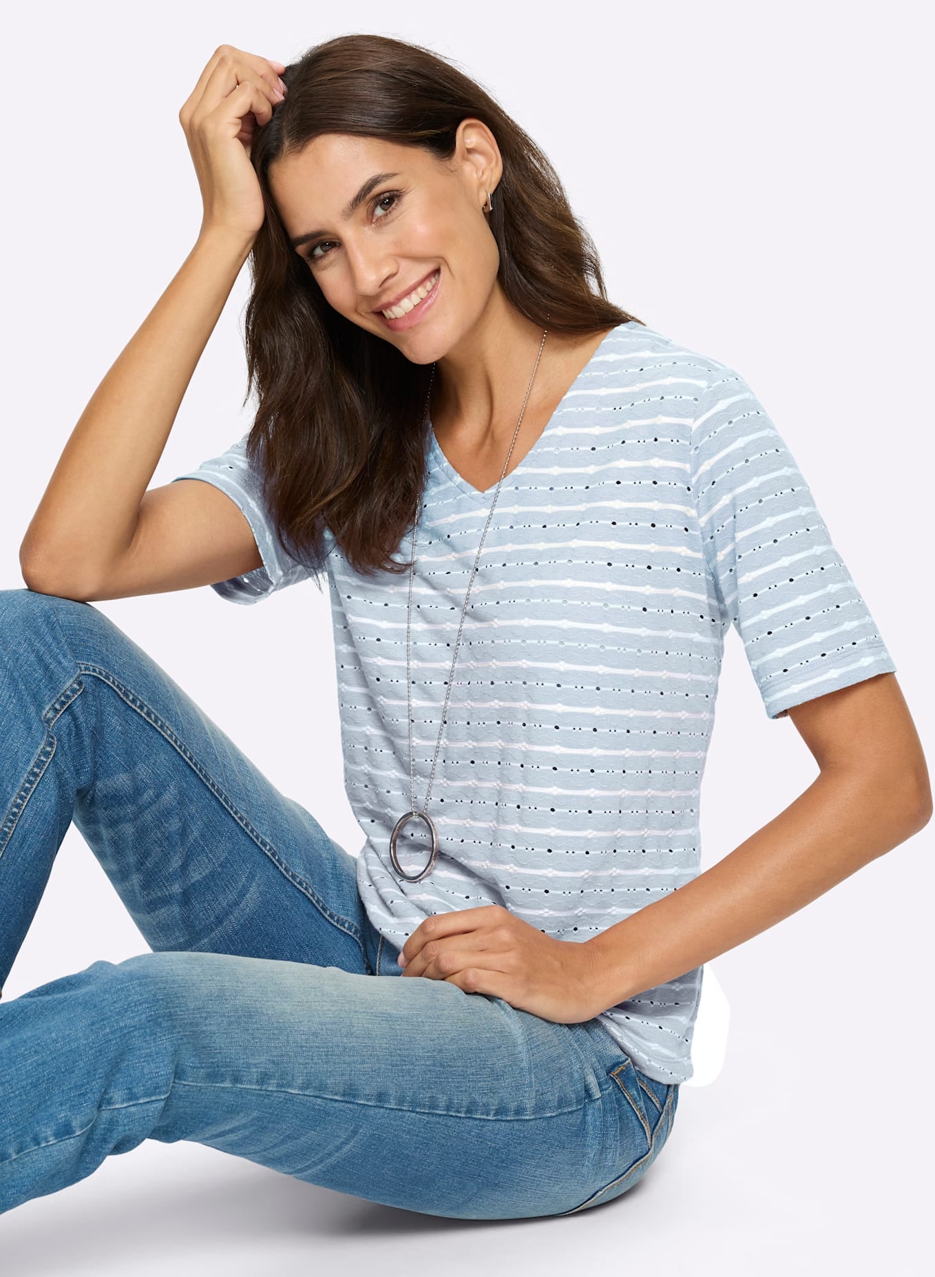 Inspirationen T-shirt en V »V-Shirt« 1 pièces