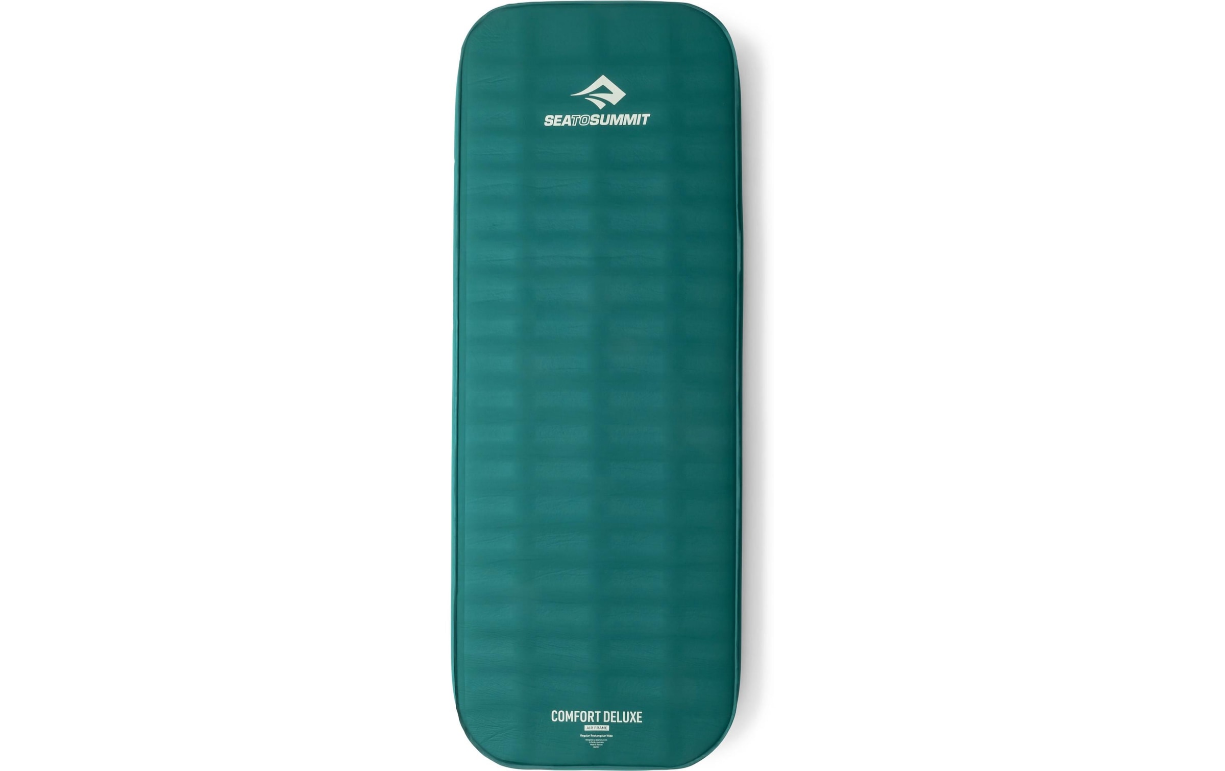 sea to summit Matelas à air »Comfort Deluxe Mat Regular Rectangular« Selbstaufblasende Schlafmatte, Rain Forest