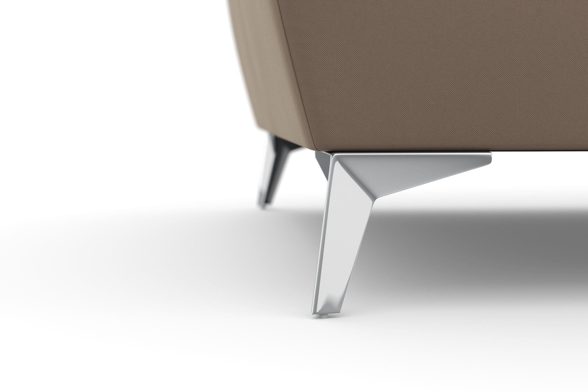 sit&more 2-Sitzer »Latigo« mit hochwertigen Metallfüssen