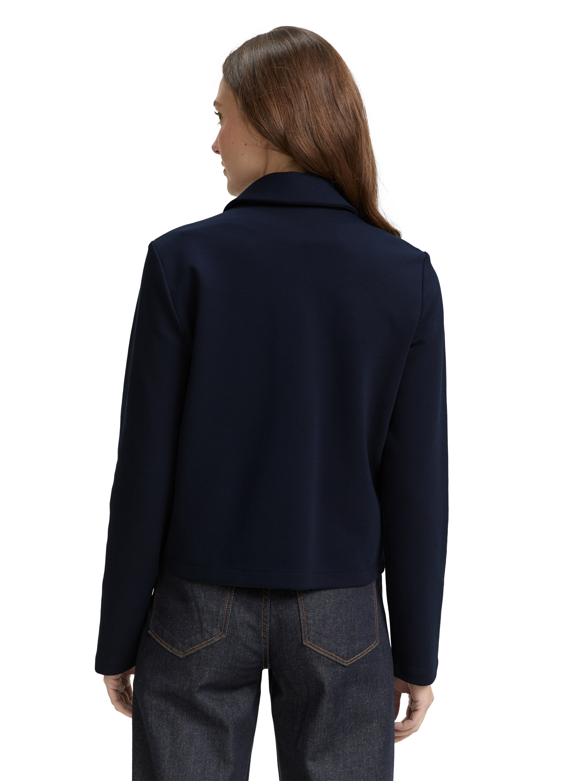 TOM TAILOR Veste blazer avec col