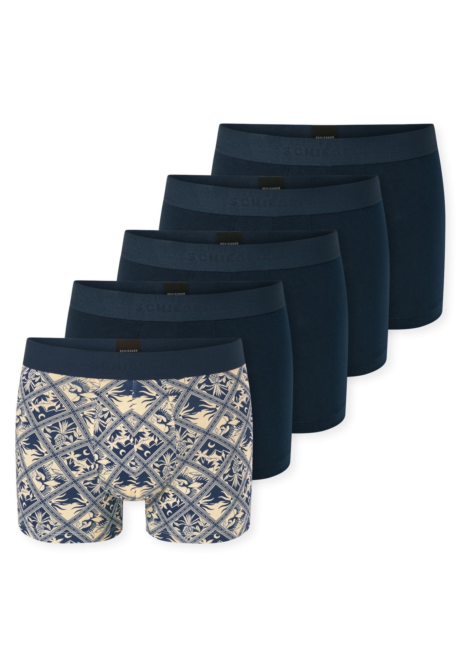 Schiesser Boxers »95/5 Multipacks« sans braguette, agréablement doux