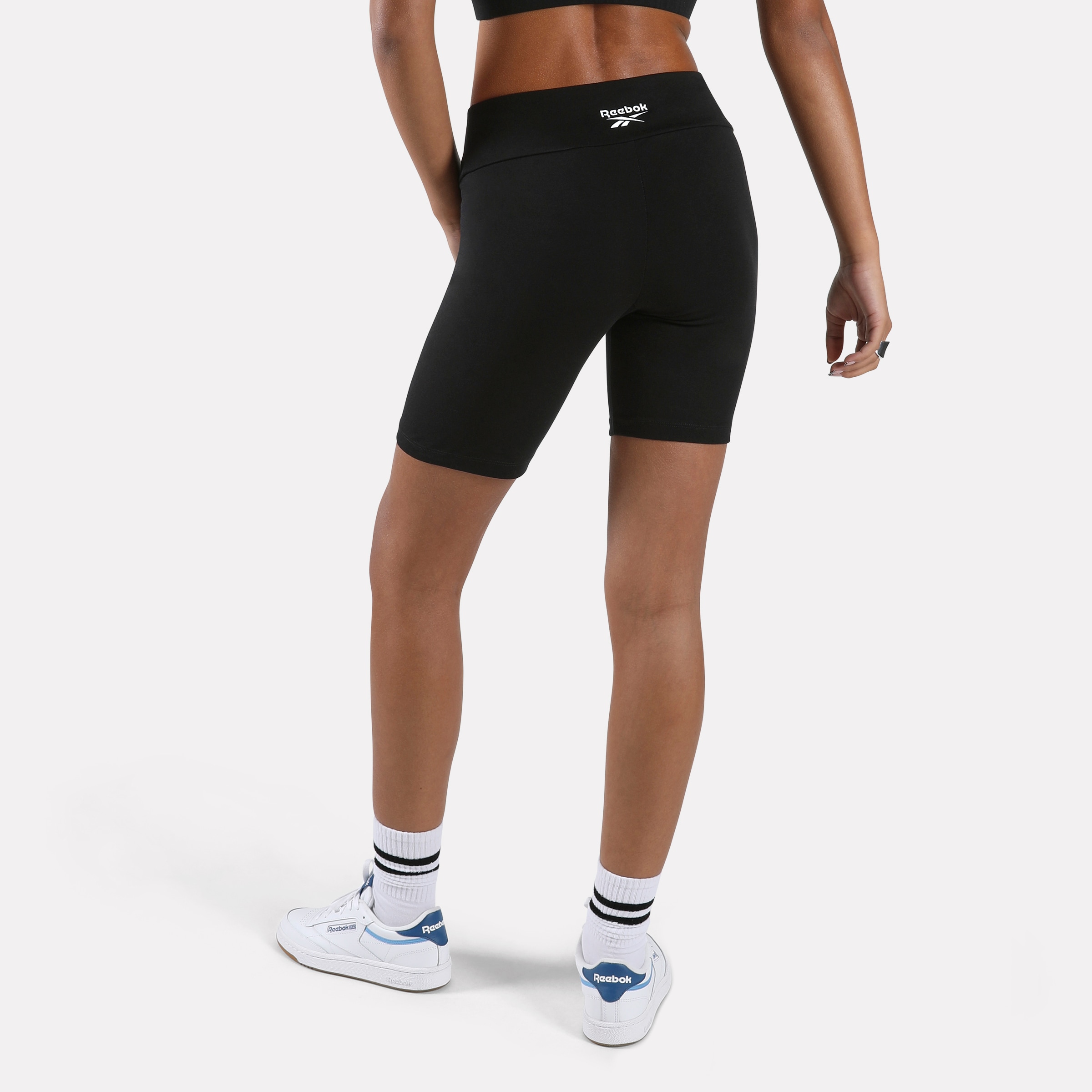Reebok Sweatshorts »FRIDA SMALL LOGO CYCLE SHORT«  aus Baumwolle und Elasthan