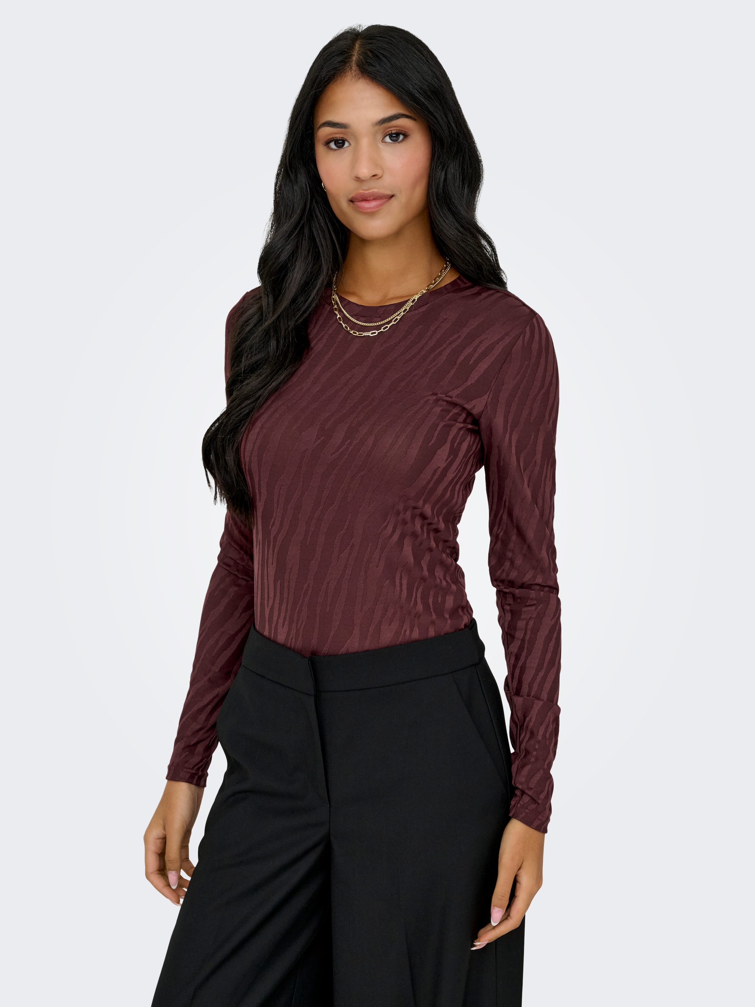 ONLY T-shirt à manches longues »ONLZELE L/S ROUNDNECK TOP JRS«