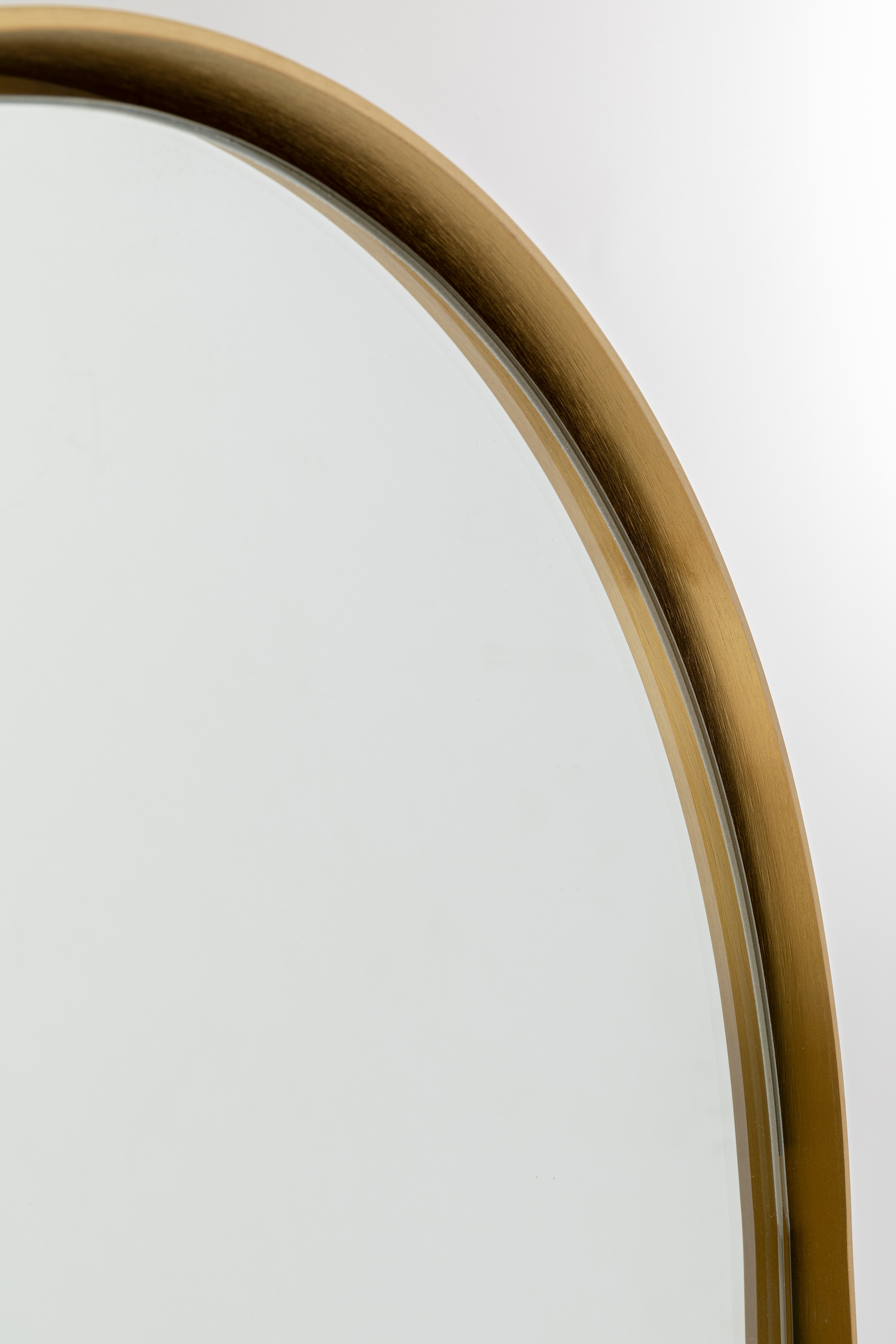 Kare Design Miroir mural »Standspiegel Curve Brass 40x170cm«