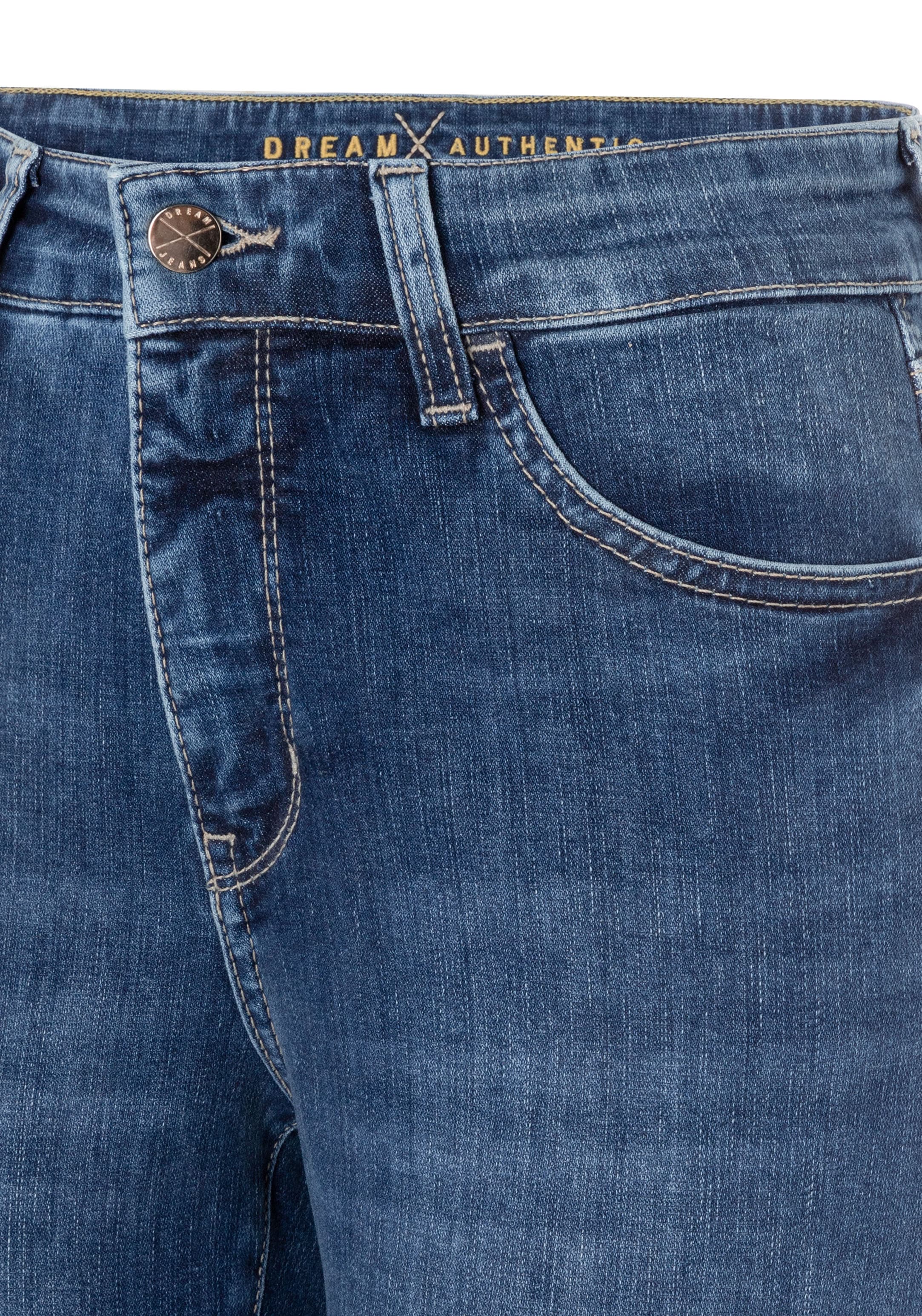 MAC Jeans 3/4 »Dream Kick« Saum modisch verkürzt und leicht ausgestellt
