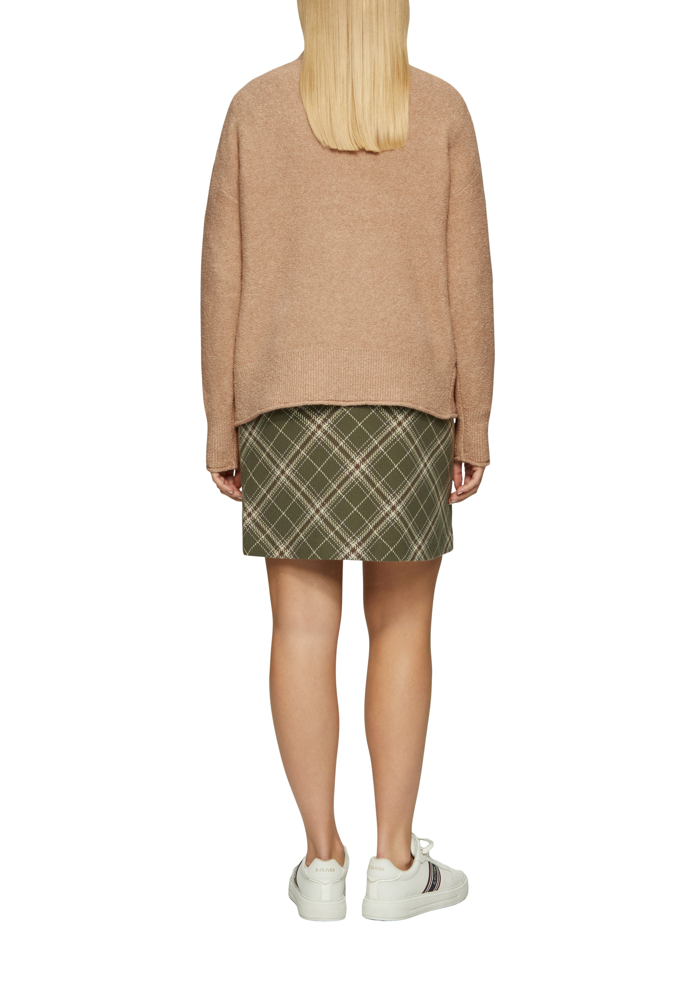 s.Oliver Strickjacke mit V-Ausschnitt und Knopfleiste