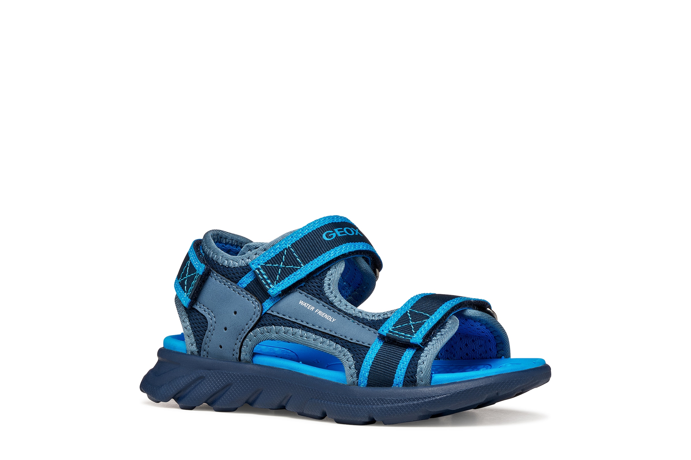 Geox Sandale »J SANDAL AIRADYUM BO«  Klettschuh, Freizeitschuh mit Grössenschablone zum Download