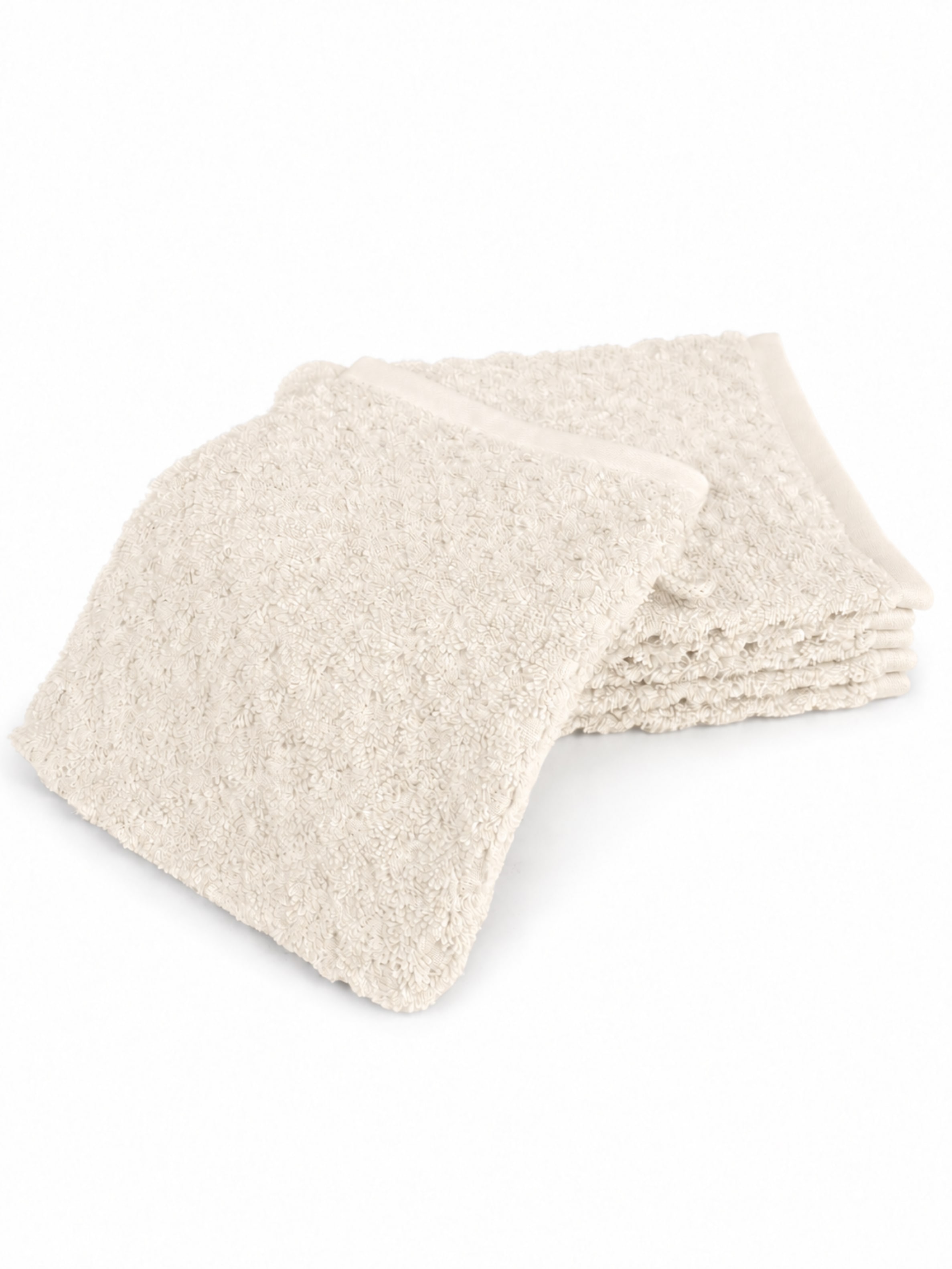 GOODproduct Waschlappen »Corrin, 6 Premium Waschlappen, 500 gr/m², 16x22cm« 100% Baumwolle, mit Struktur, weich, uni, 5 Jahre Garantie