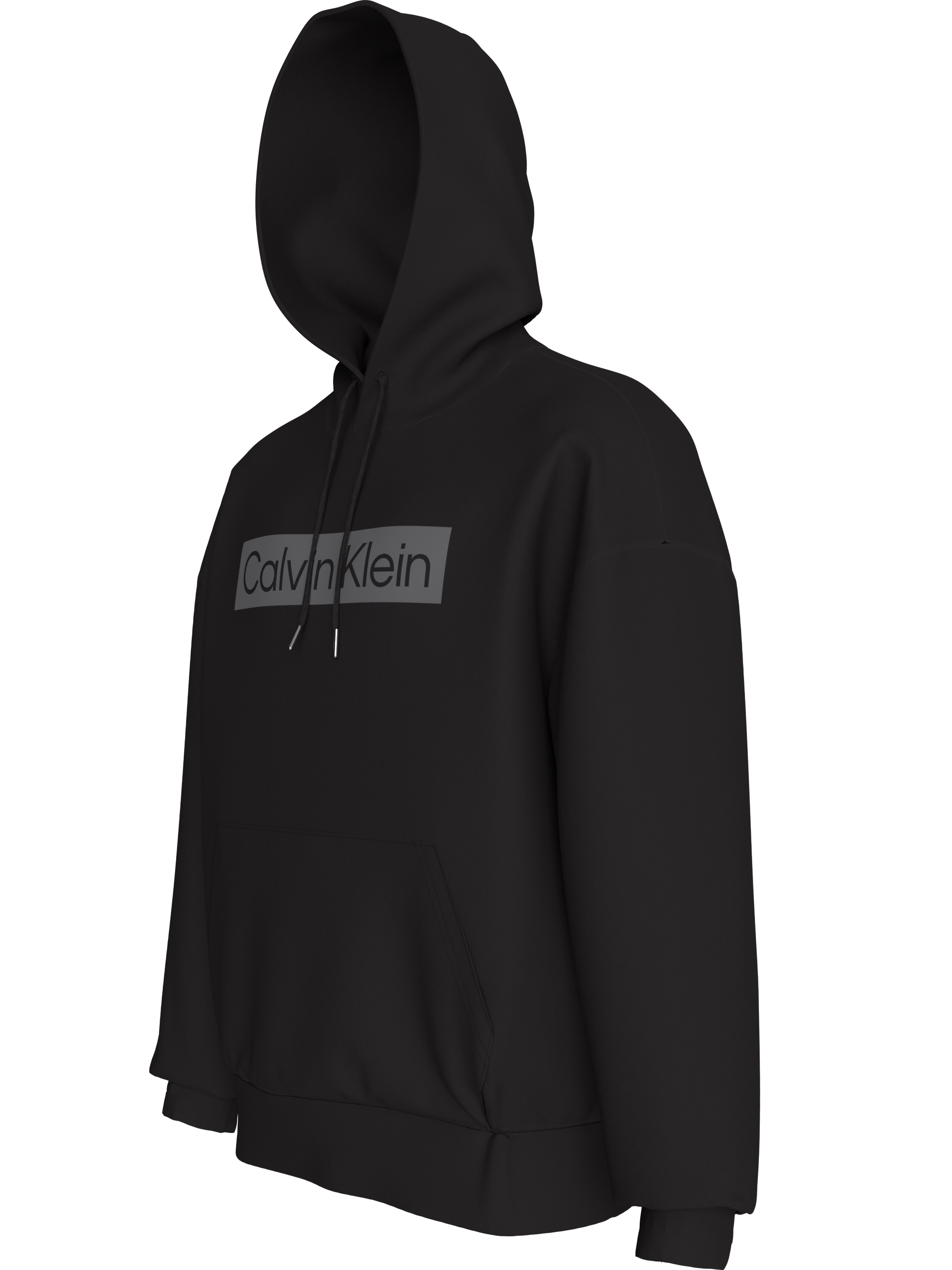 Calvin Klein Sweat à capuche , capuche avec cordon, coupe régulière, impression logo
