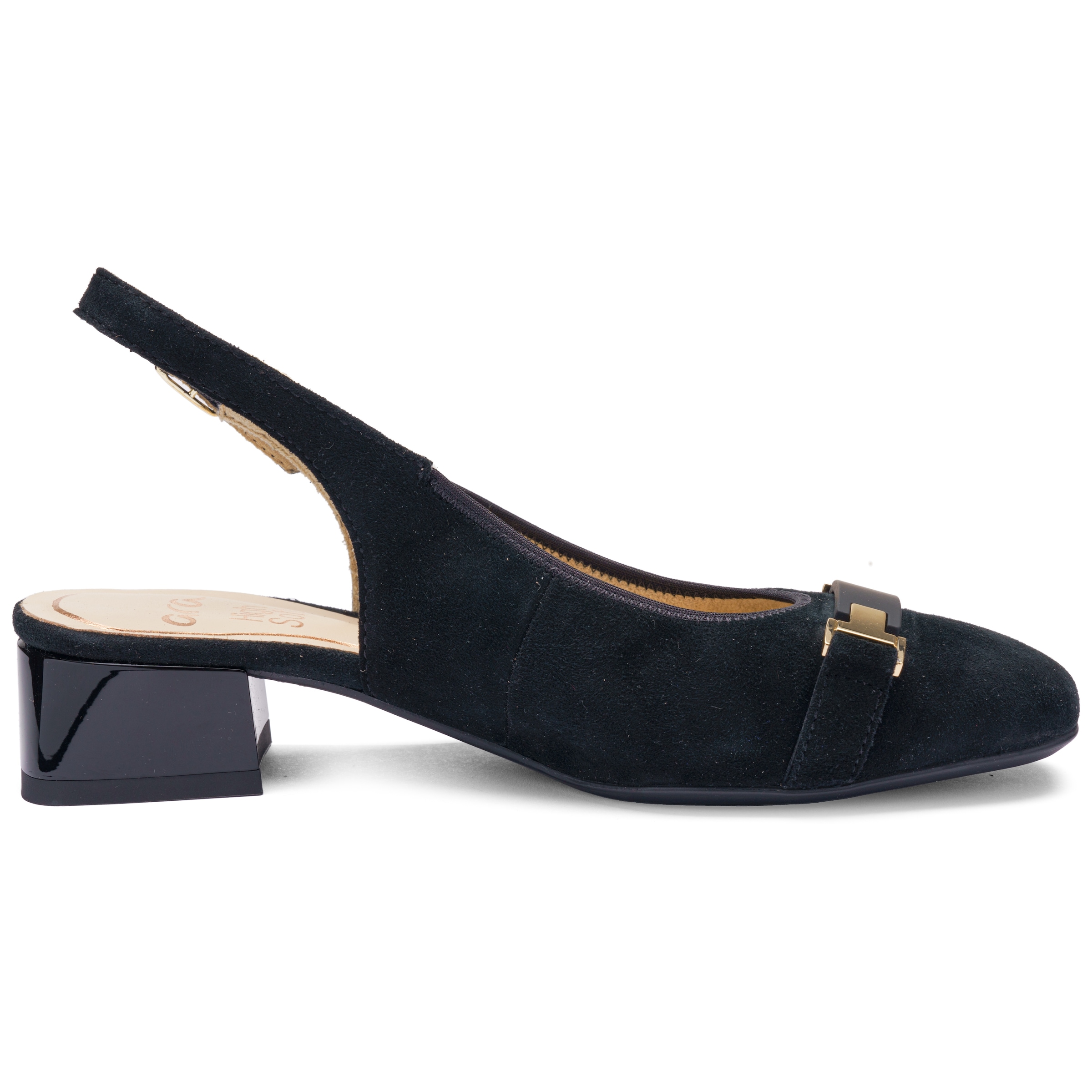 Ara Pompes à sling »GRAZ«  , talon bloc, chaussure business, avec boucle réglable, largeur H