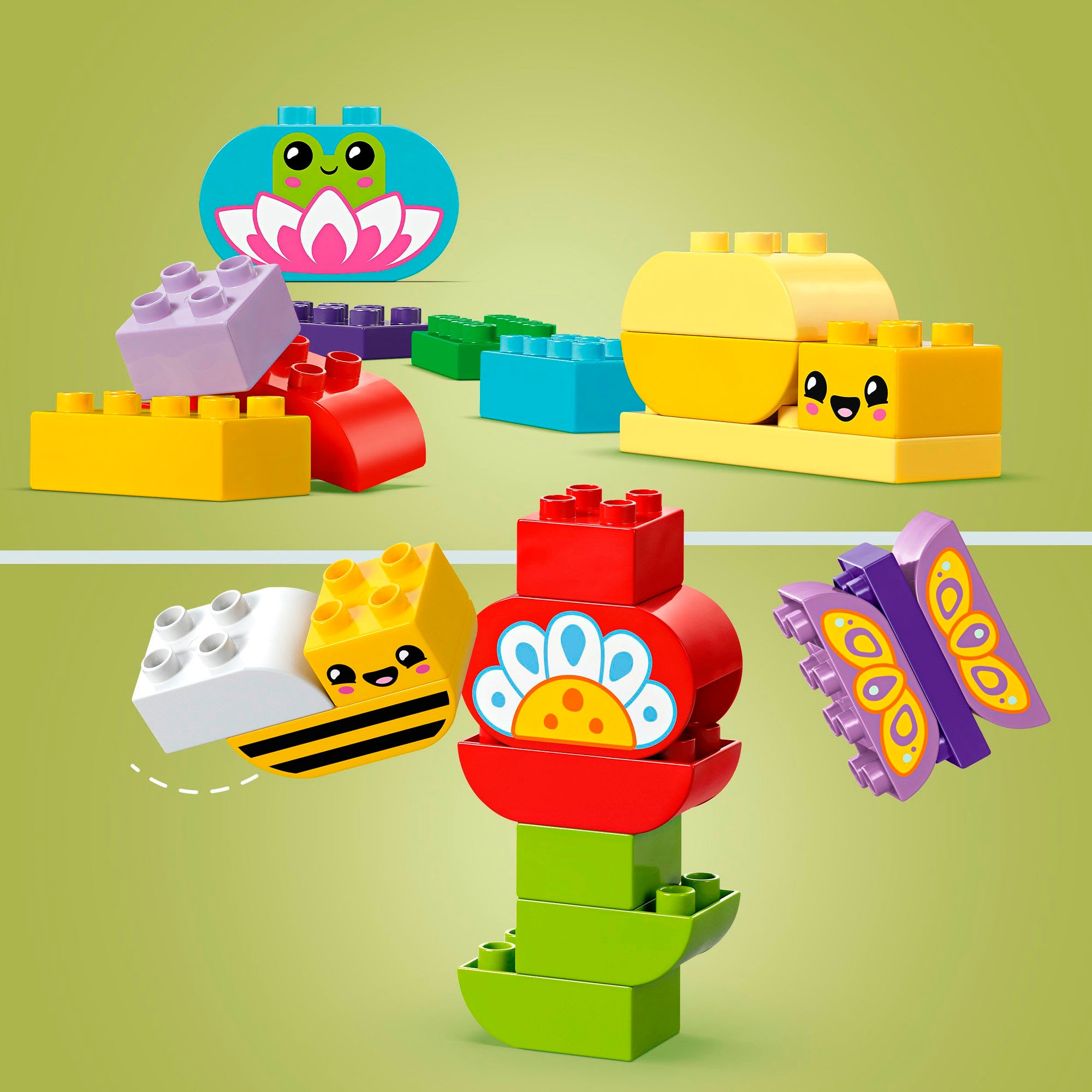 LEGO® Pions de construction »Kreativer Blumengarten (10444), LEGO DUPLO Town« Made in Europe