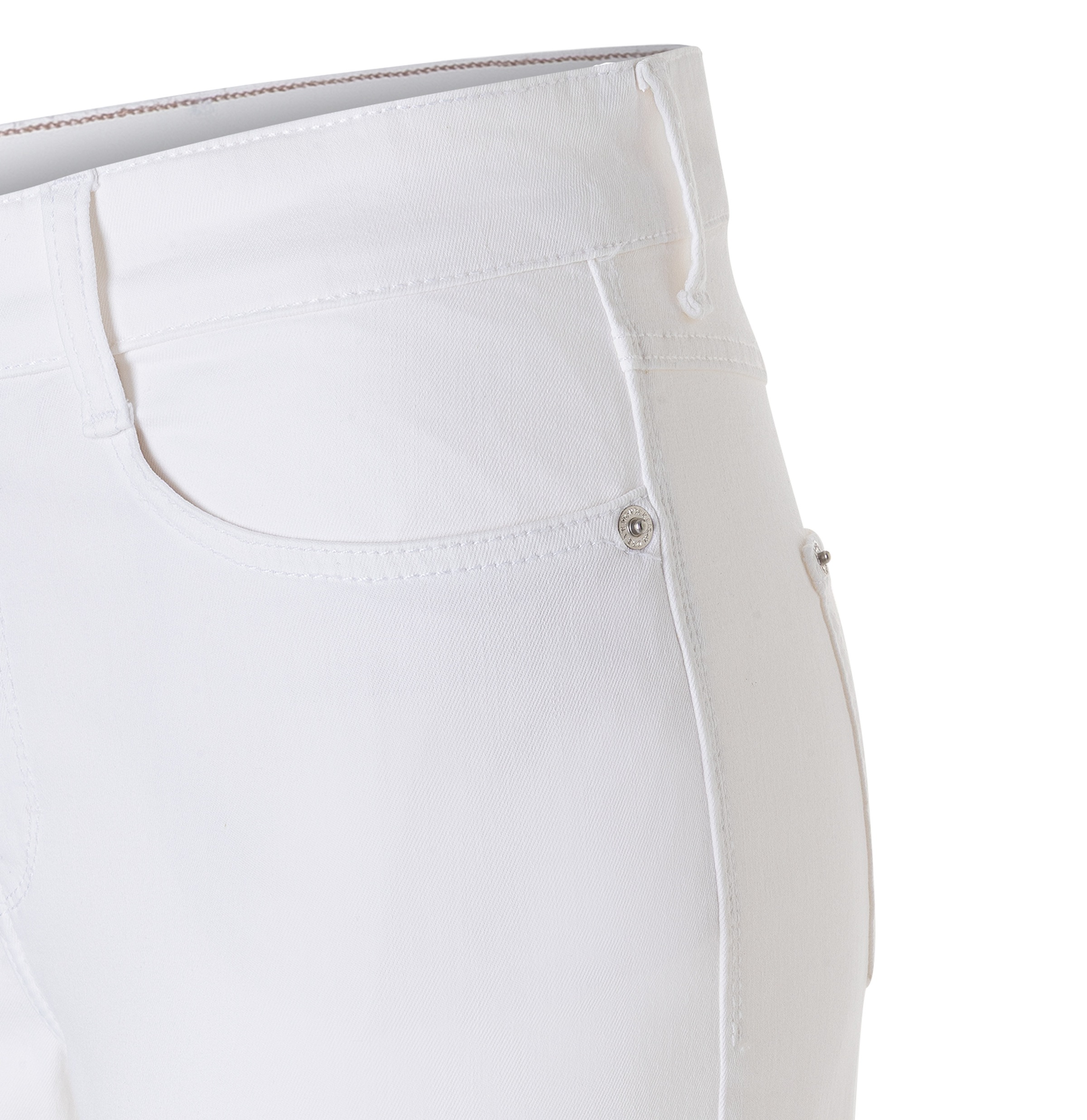 MAC Jeans large »DREAM WIDE« mit Fransen am Saum