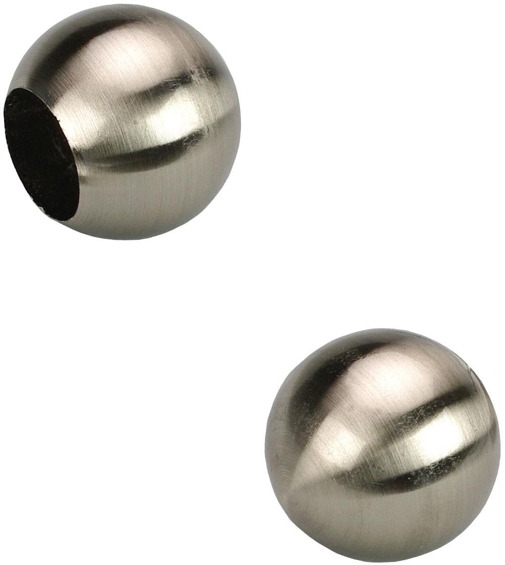 Liedeco Gardinenstangen-Endstück »Ball« für Gardinenstangen Ø 16 mm