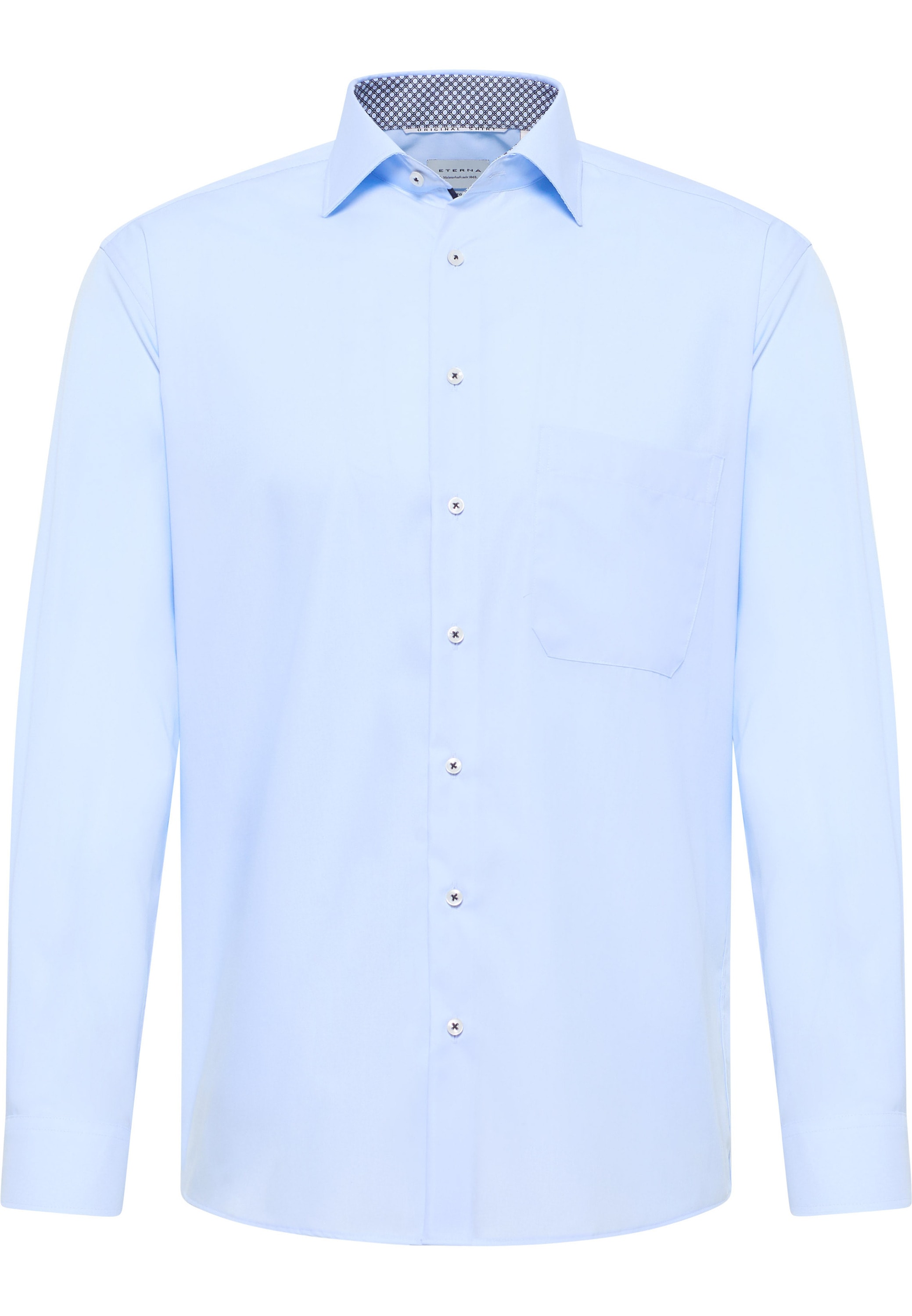 Eterna Langarmhemd »COMFORT FIT« NON IRON (bügelfrei)