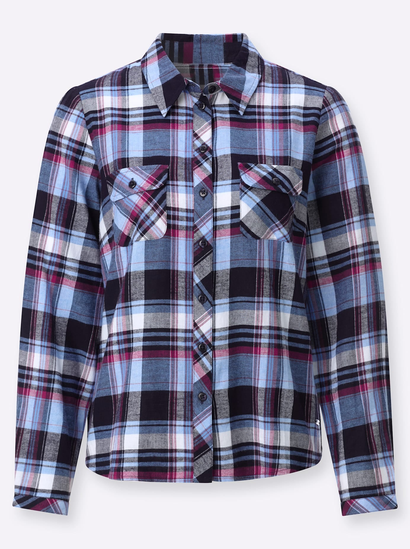 Casual Looks Blouse en flanelle