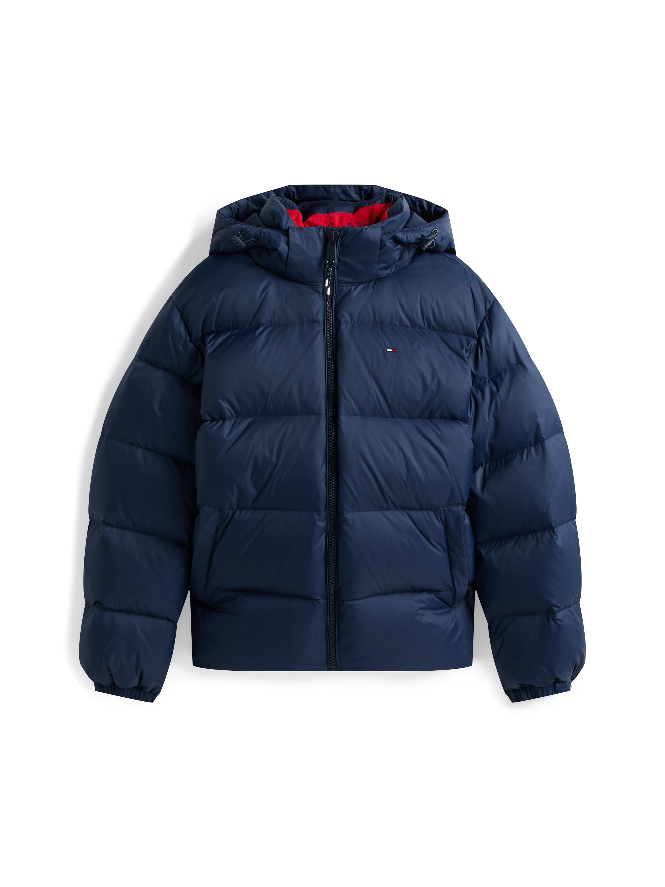 Tommy Jeans Veste matelassée »TJM ESSENTIAL DOWN JACKET EXT« mit Kapuze Winterjacke Outdoorjacke Gefüttert 2 in 1 Jacke abnehmbare Kapuze