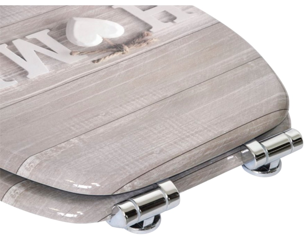 Sanilo Badaccessoire-Set »Home« bestehend aus WC-Sitz, Badteppich und Waschbeckenstöpsel