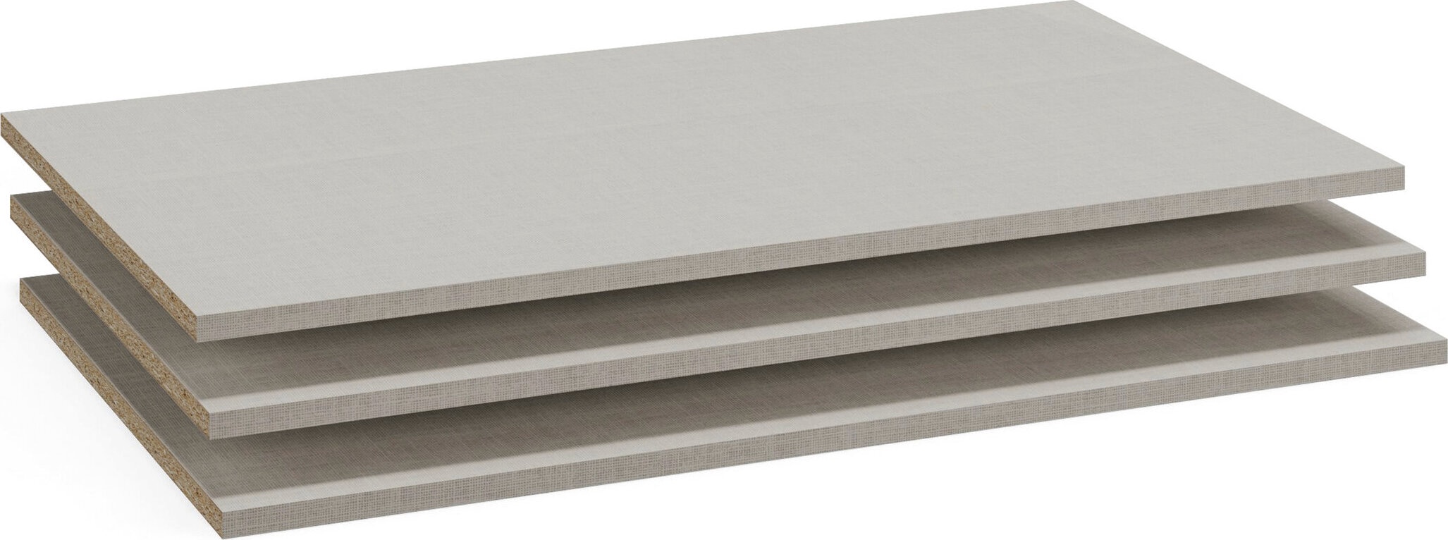 rauch Einlegeboden »Zubehör für Rauch-Schränke Garderobe Kleiderschrank Schrank« 3er-Set Breite 85 cm, Tiefe 50 cm MADE IN GERMANY