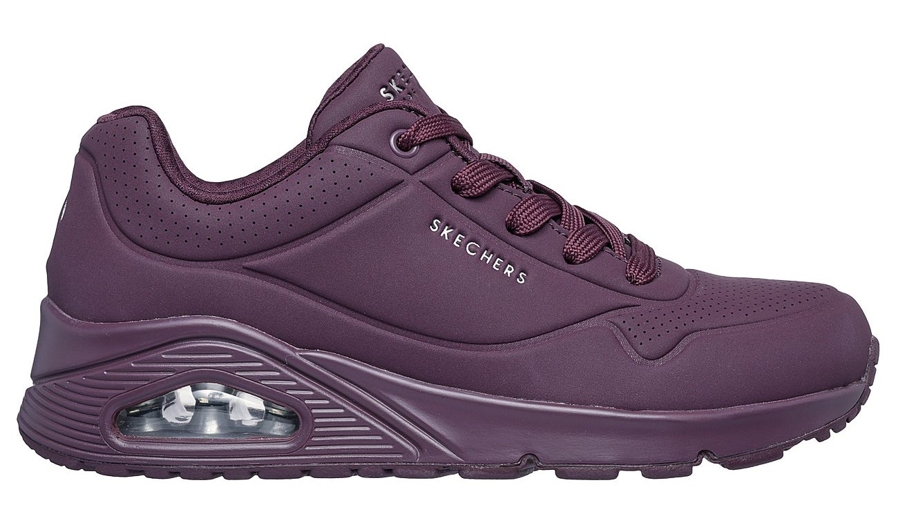 Skechers Wedgesneaker »UNO STAND ON AIR«  Freizeitschuh, Halbschuh, Schnürschuh weich gepolsterte Innensohle