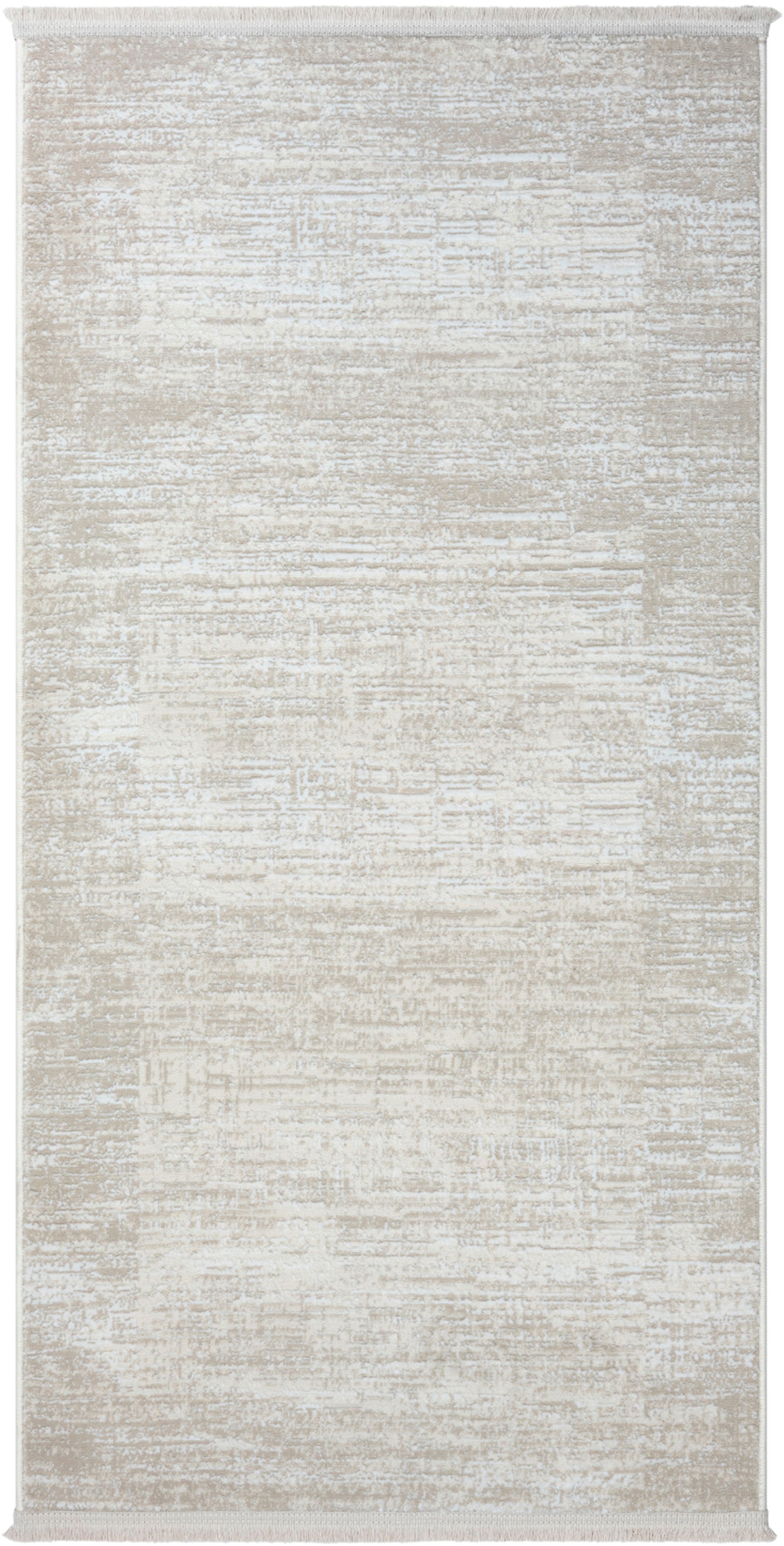 Myflair Möbel & Accessoires Teppich »My Heaven, LAGERRÄUMUNG!« rechteckig 10 mm Höhe Kurzflor, Scandi-Look, besonders weich durch Microfaser, mit Fransen