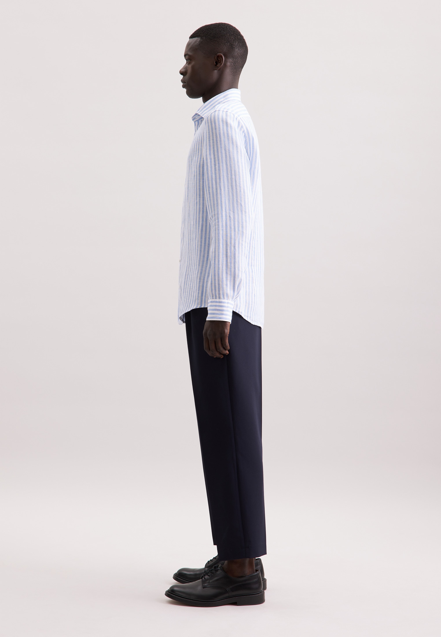 seidensticker Chemise d'affaires »Shaped«, Shaped 1/1 Kentkragen Streifen
