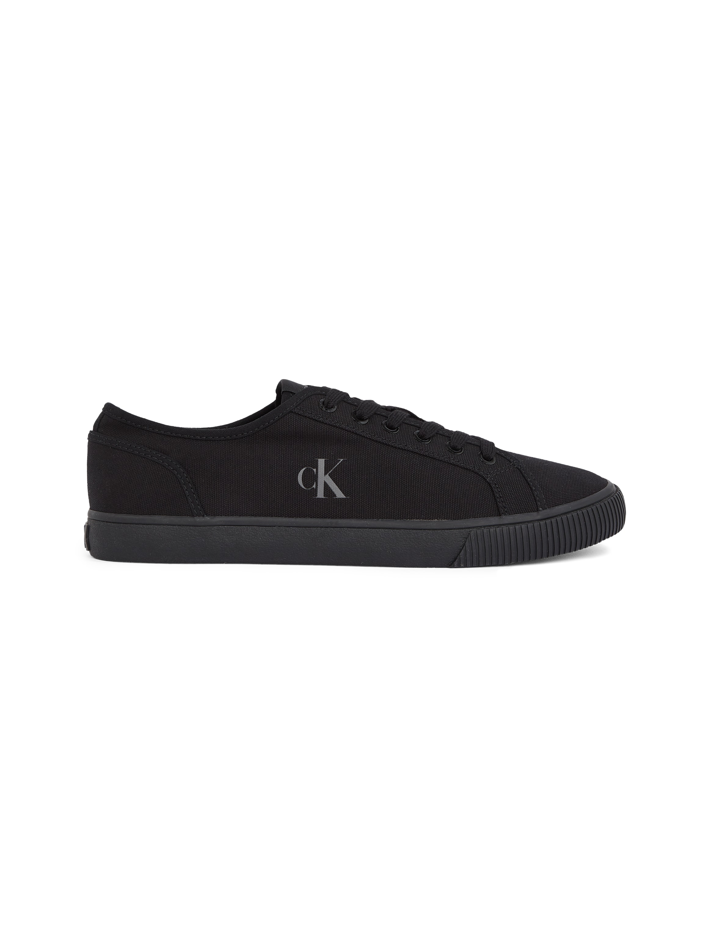 Calvin Klein Jeans Sneaker »ESS VULC LOW MG CANVAS«  Schnürschuh, Halbschuh, Freizeitschuh in klassischer Optik