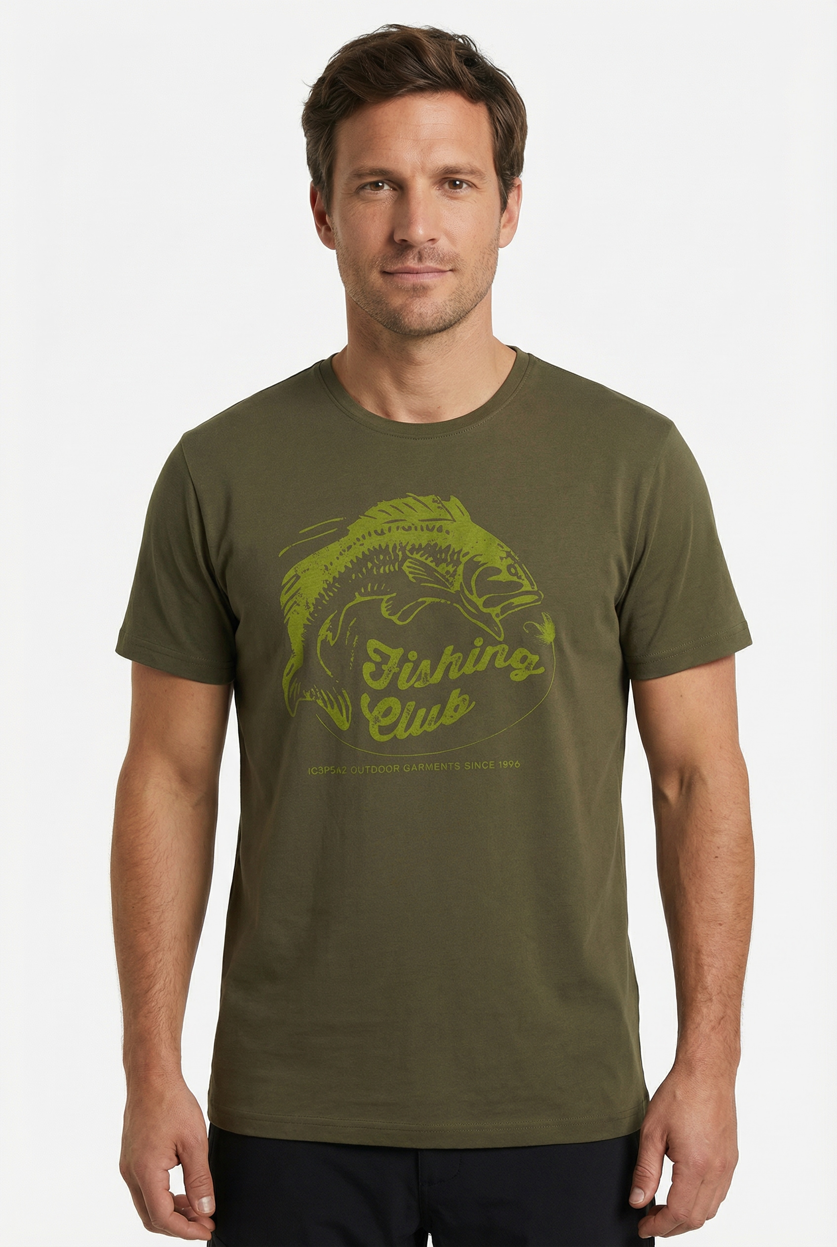 Icepeak T-shirt »MILLINGTON« t-shirt imprimé, en coton