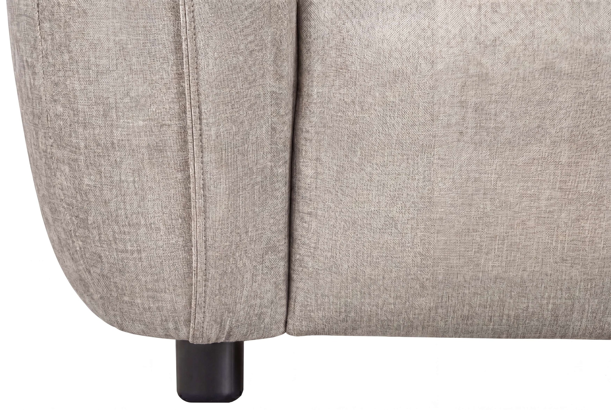 Home affaire 2,5-places »OSTRUP, Naturtöne, Boucle oder Chenille« largeur 201 cm, forme organique aux courbes douces