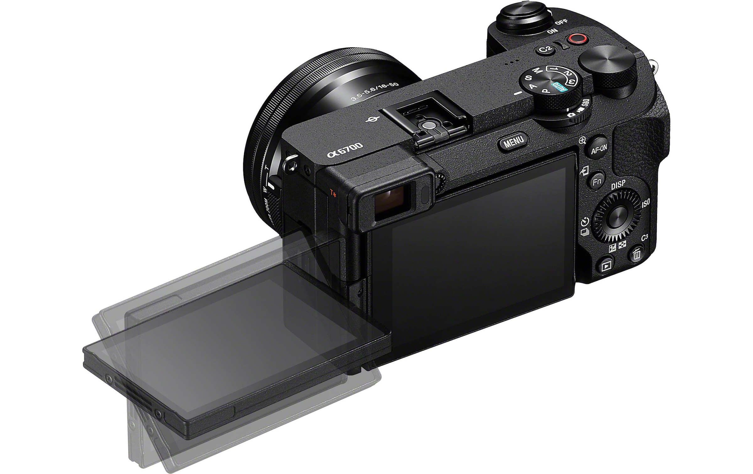 Sony Systemkamera »ILCE-6700KB« PZ 16-50 mm OSS II , 26 , Bluetooth
