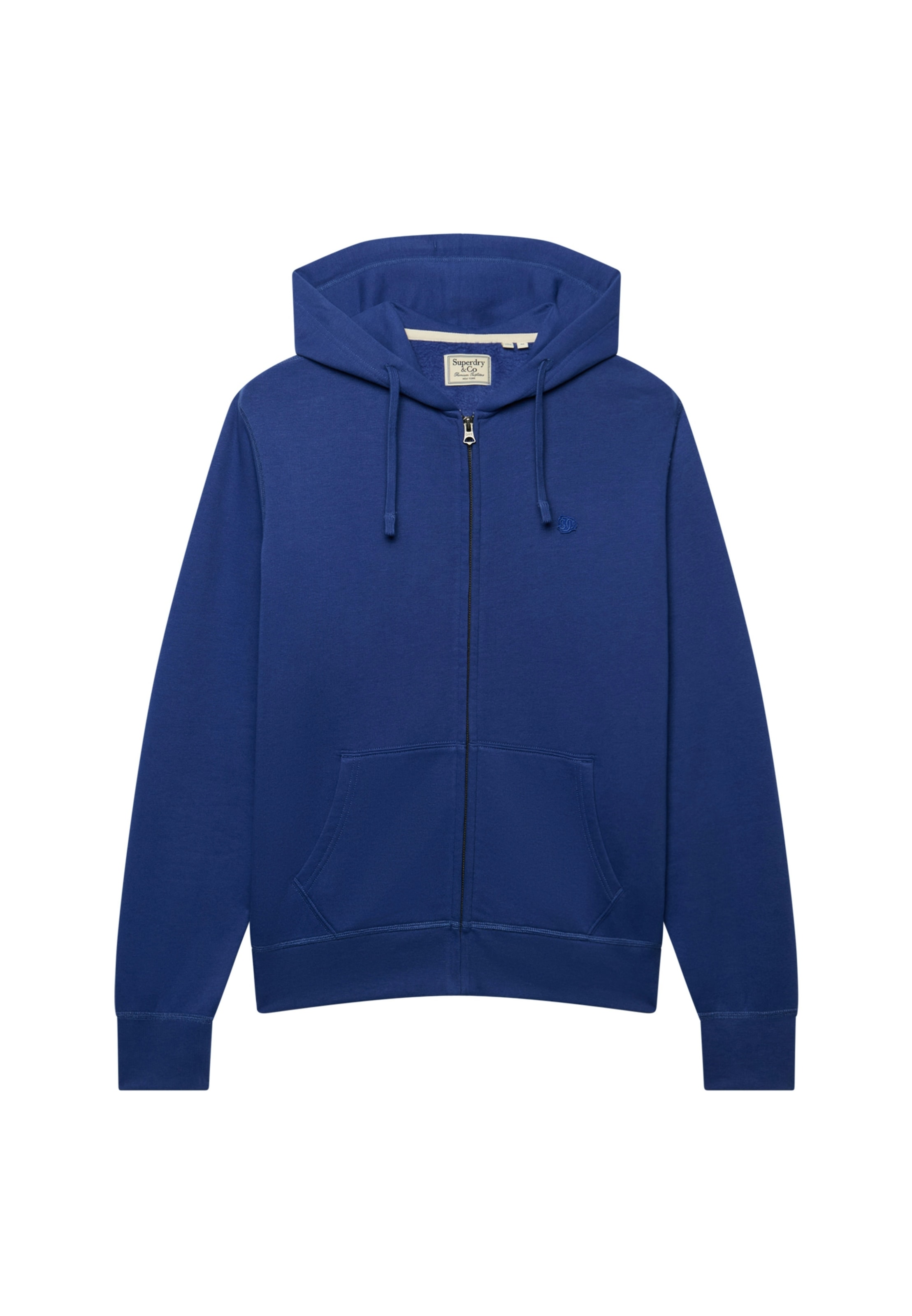 Superdry Sweat à capuche »ESSENTIAL SDCO LOGO ZIPHOOD« mélange coton, coupe régulière