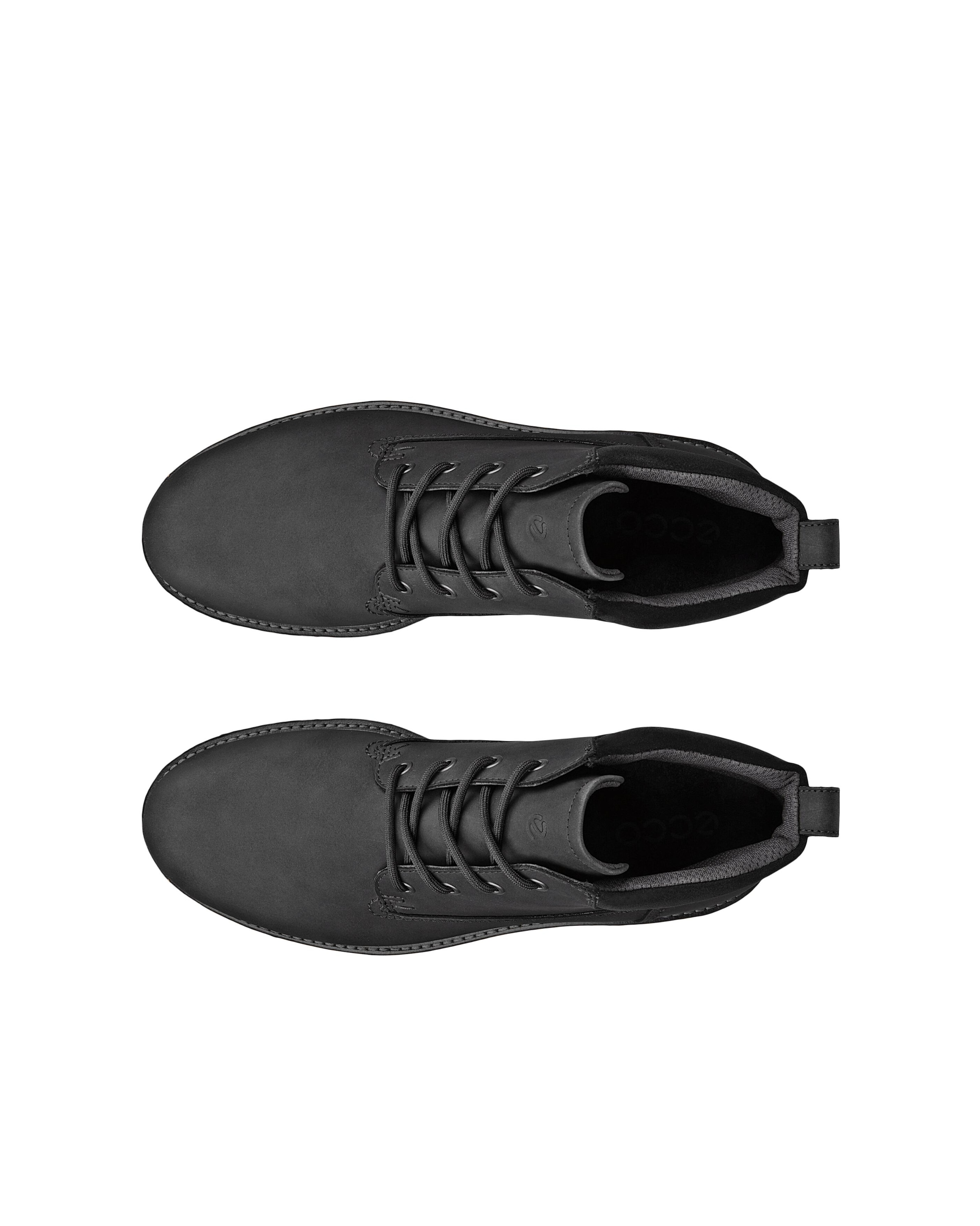 Ecco Schnürstiefelette »ECCO CHARLESTOWN«  Schnürboots, Workerboots mit Profilsohle, waterproof