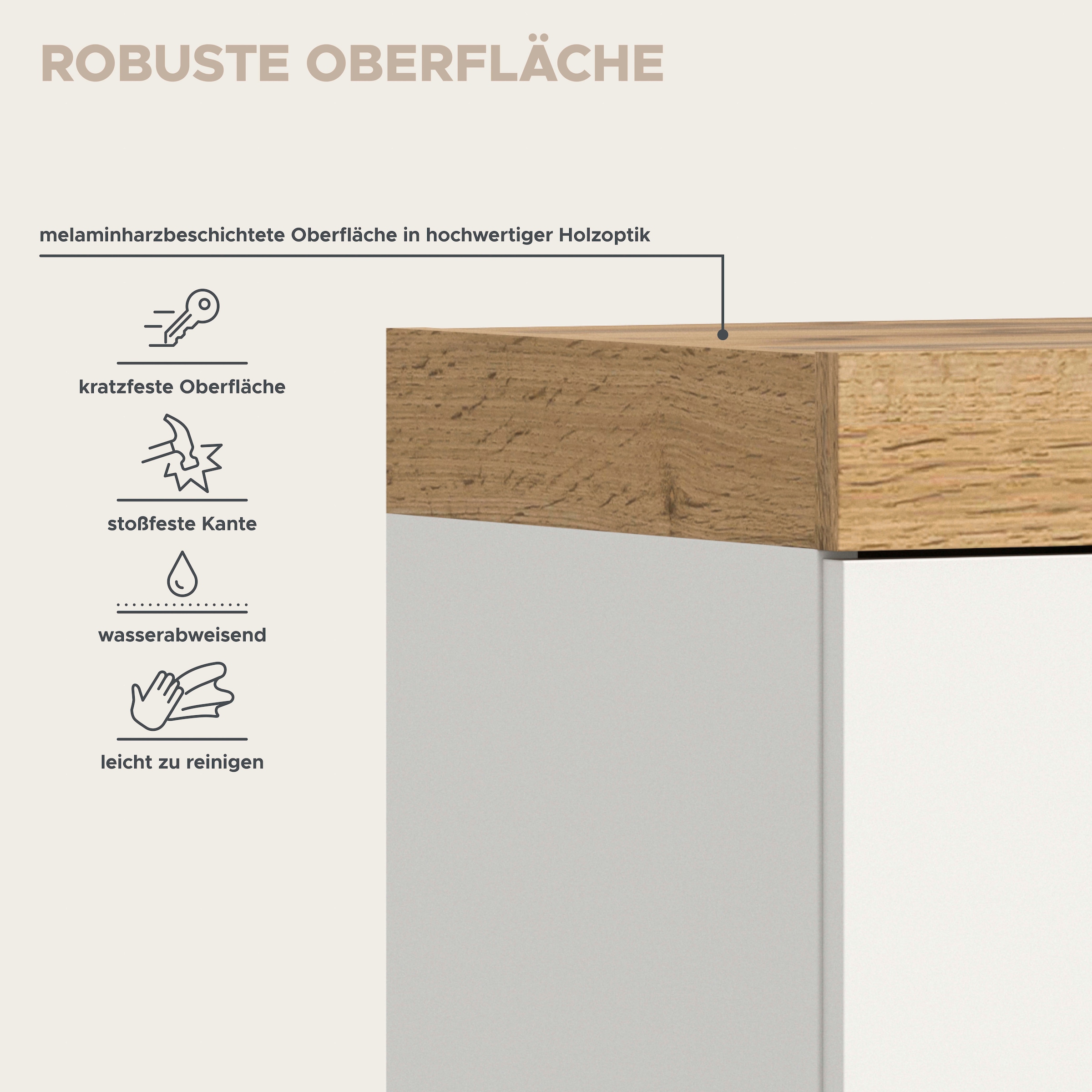 GOODproduct Ensemble de vestiaires »MAMBO II, 2-teilig, hängend oder stehend montierbar« 2 cuis tlg.