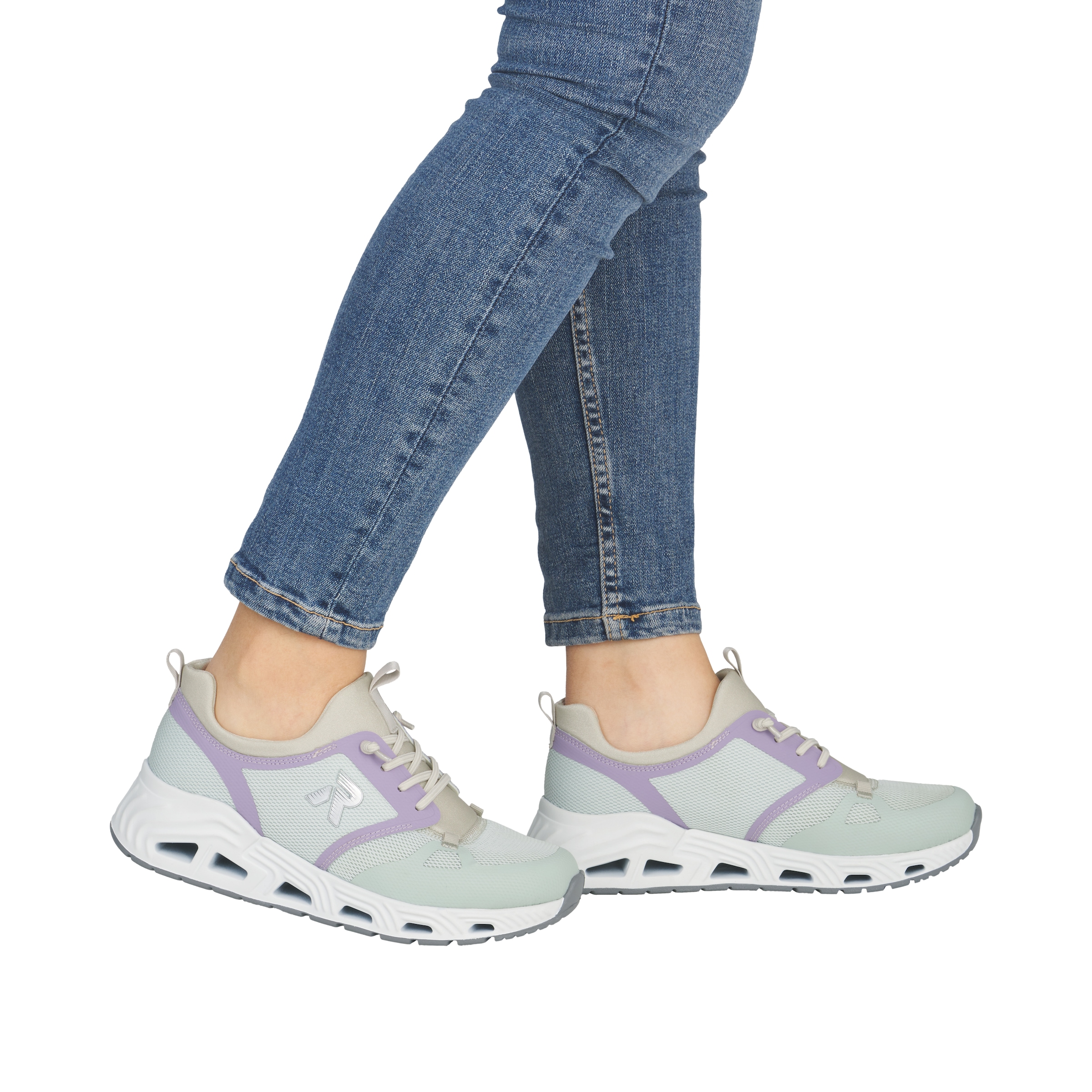 Rieker Baskets slip-on  chaussure à enfiler, chaussure de loisir, chaussure à lacets avec élastique