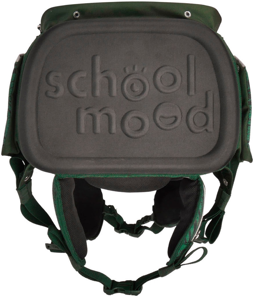 SCHOOL-MOOD® Schulranzen »Champion Maxx Pro« retroreflektierende Flächen mit LED-Patchy