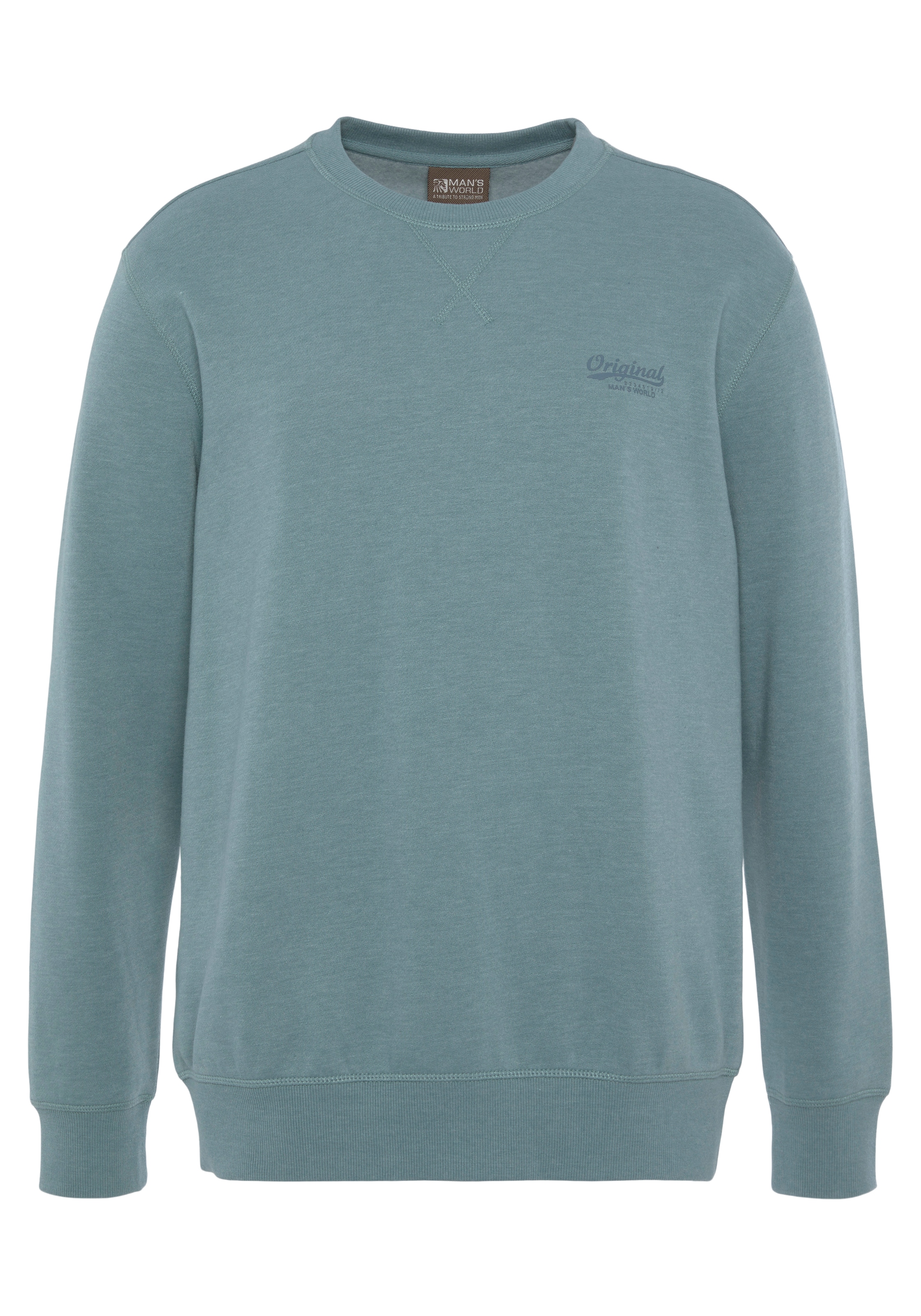 Man's World Sweatshirt »in vielen Top Farben! Perfekt für Alltag, Freizeit und Büro«, Premium Bestseller mit klarer Passform -  Starke Preis Leistung!
