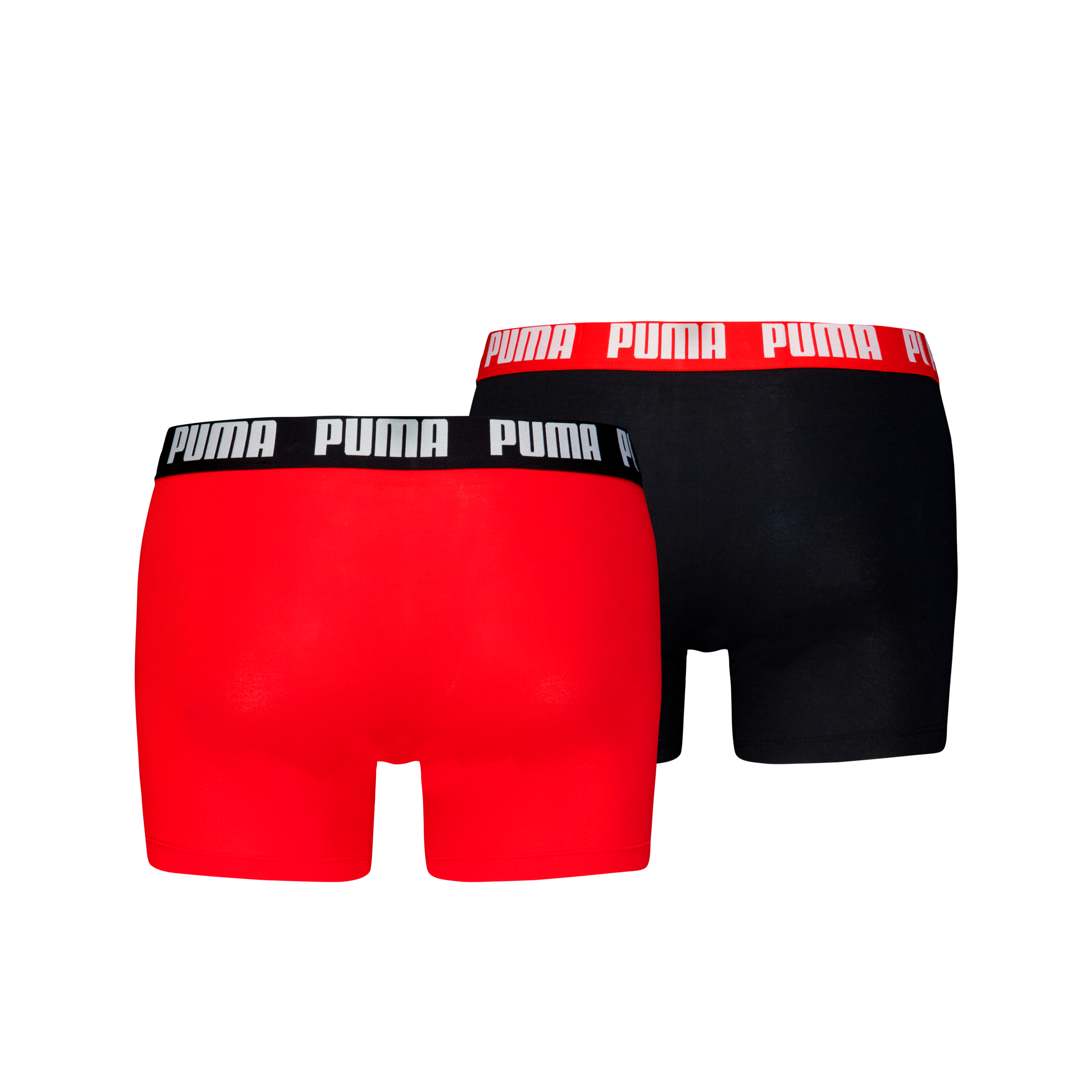 PUMA Boxershorts »PUMA MEN EVERYDAY BASIC BOXERS 2P« Packung,  mit Puma Webbund