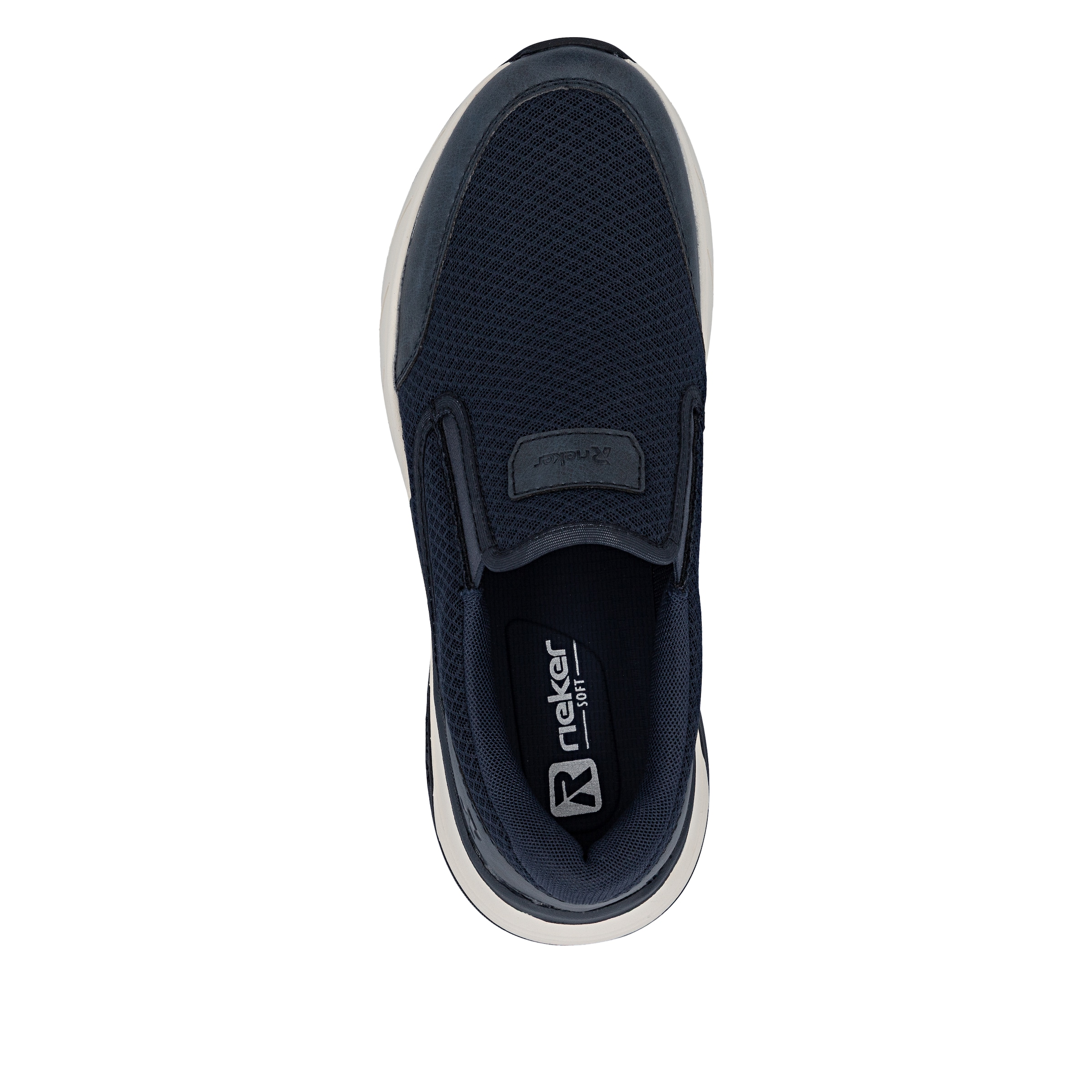 Rieker Baskets slip-on  Mocassin, chaussure à enfiler, chaussure basse, sneaker décontracté avec élastiques