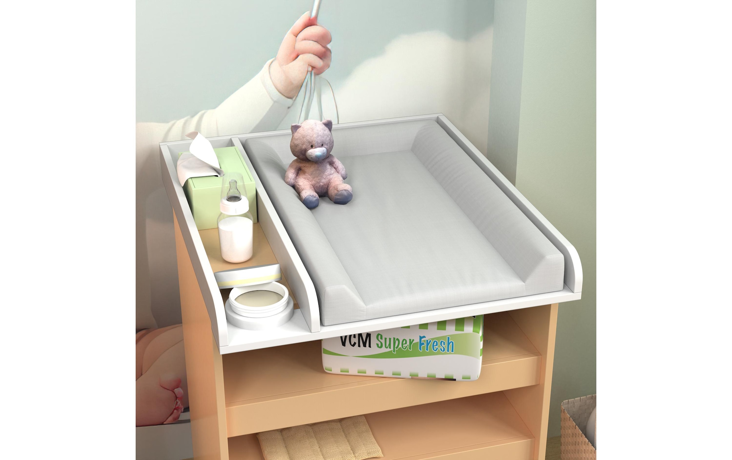 VCM Wickelauflage »Malira M 65 x 7 cm«