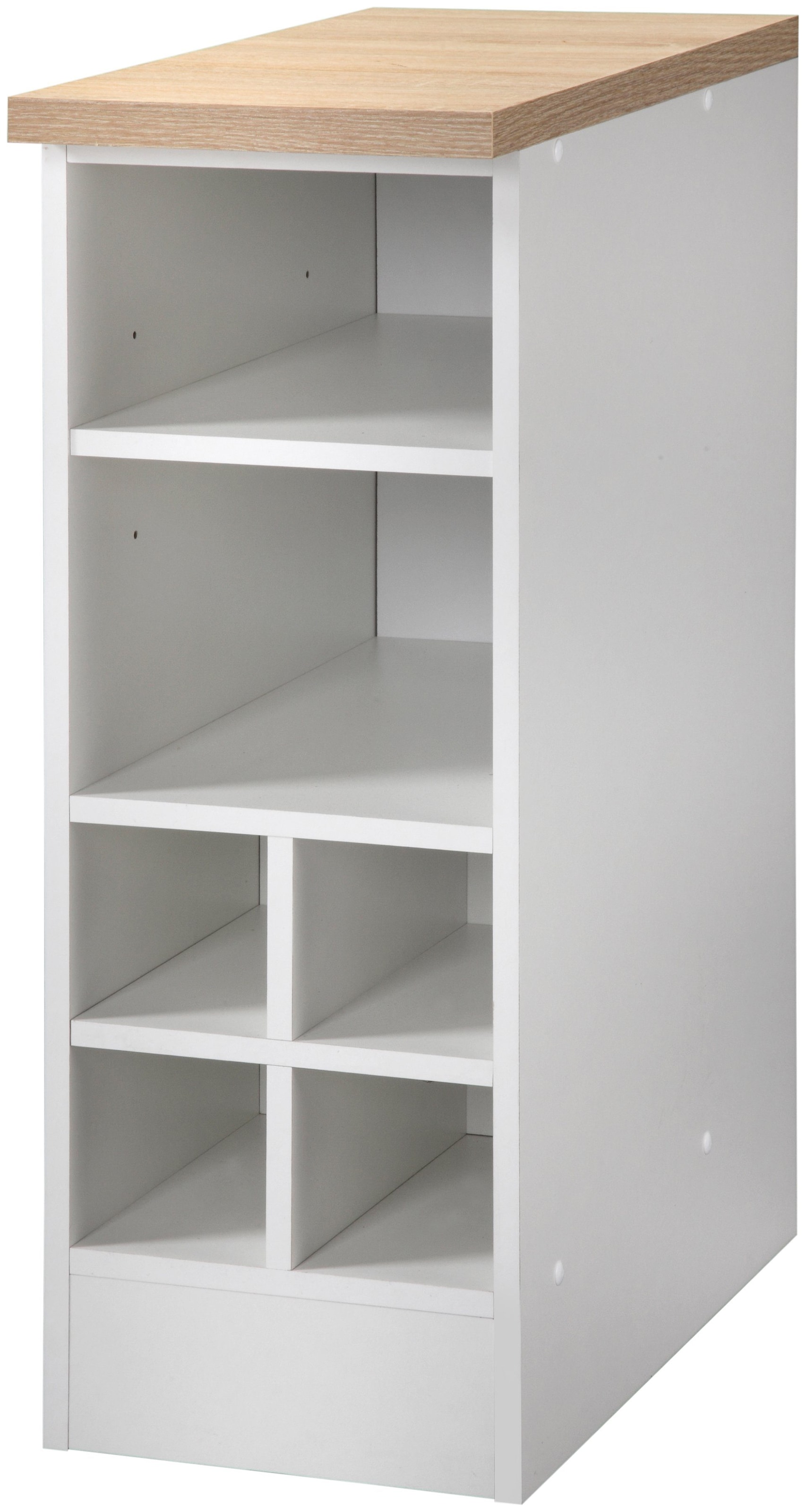 KOCHSTATION Armoire basse »KS-Stockholm« façades MDF de haute qualité