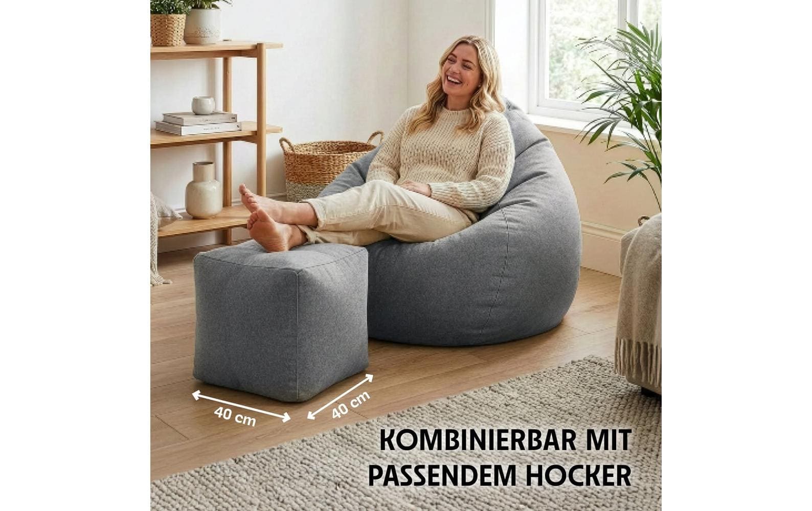   Sitzsack »Basic-Comfort 315 l Polyester (PES)«