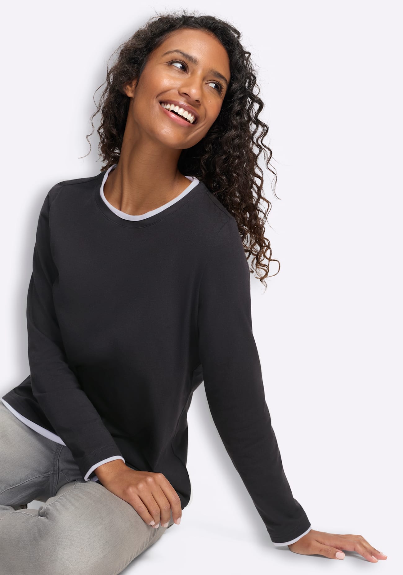 heine T-shirt à manches longues »Langarm-Shirt« 1