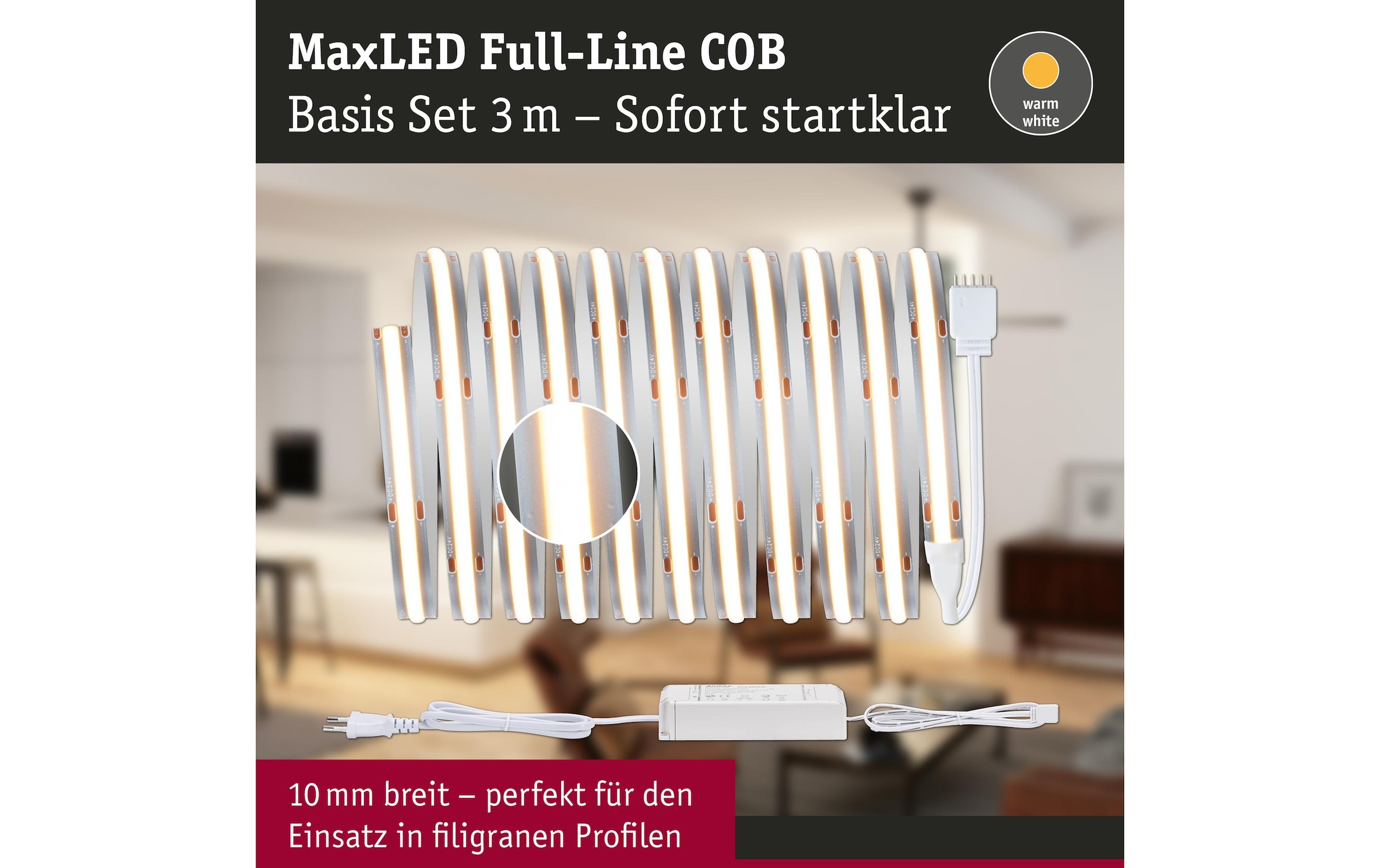 Paulmann LED Deckenleuchte »MaxLED 500 Basi« 1 Stk.